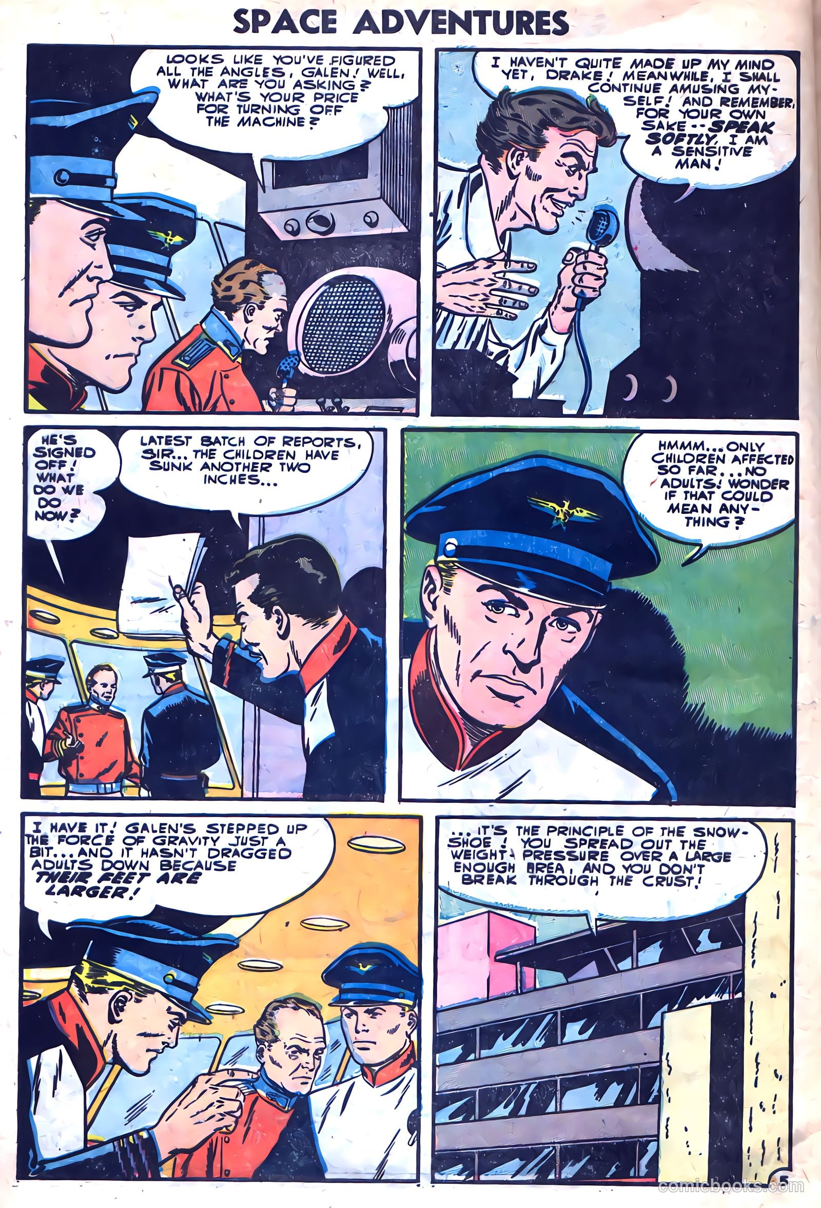 Space Adventures #18 (1955) — page 8 of 36