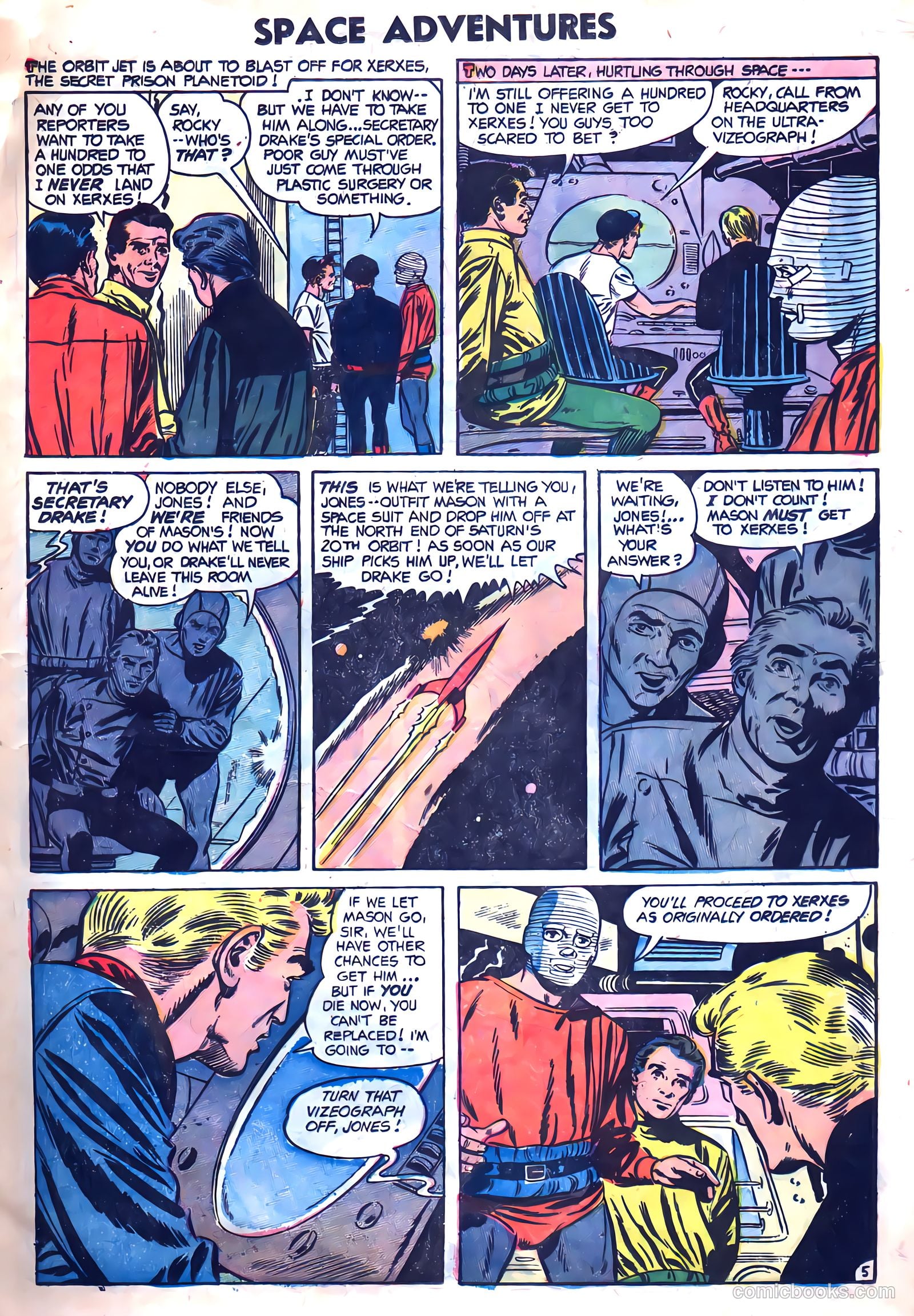 Space Adventures #18 (1955) — page 17 of 36