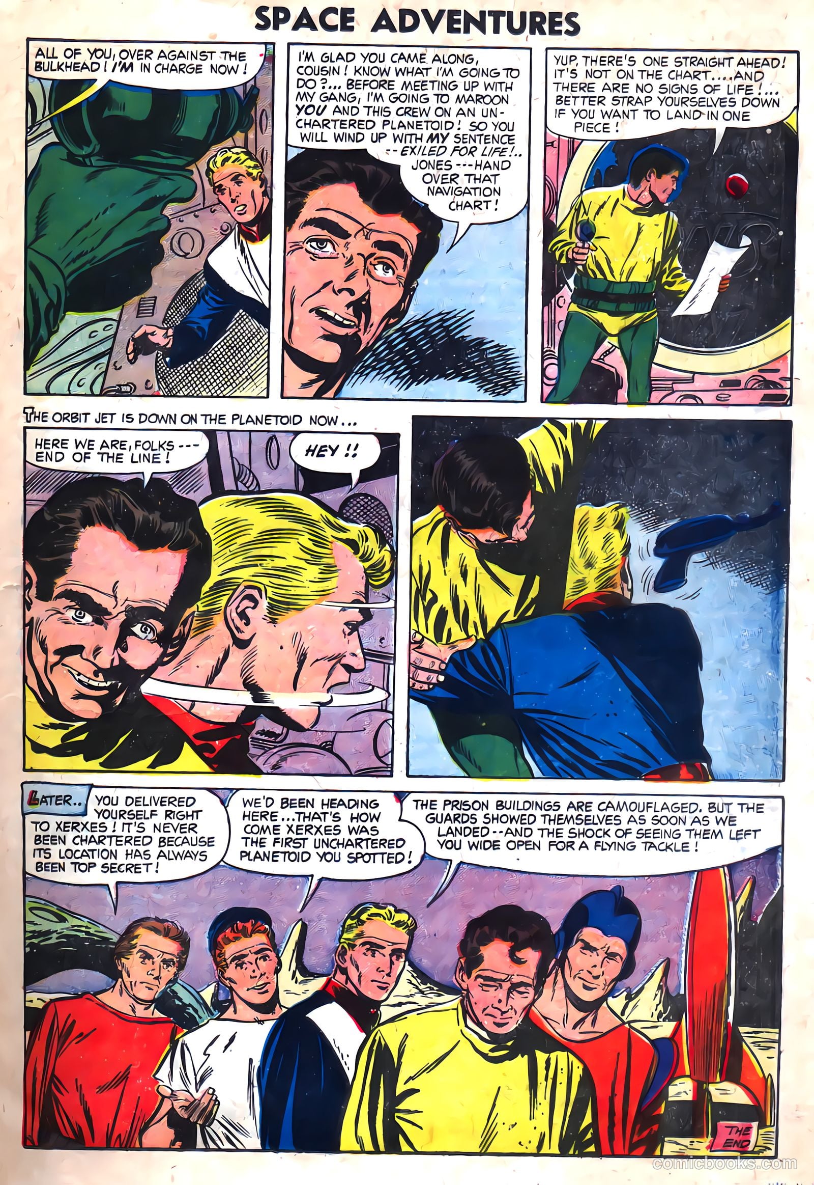 Space Adventures #18 (1955) — page 19 of 36