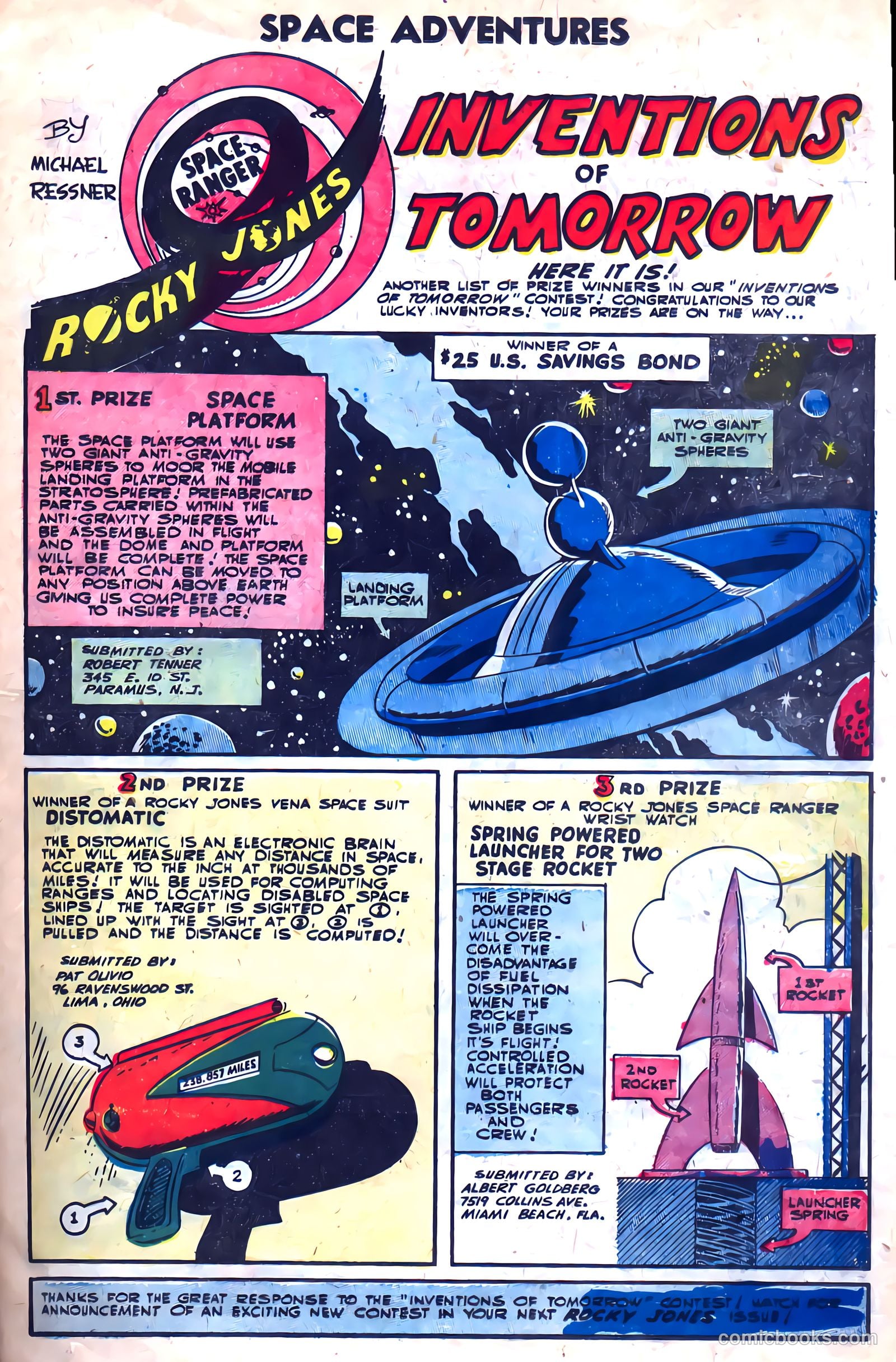 Space Adventures #18 (1955) — page 23 of 36