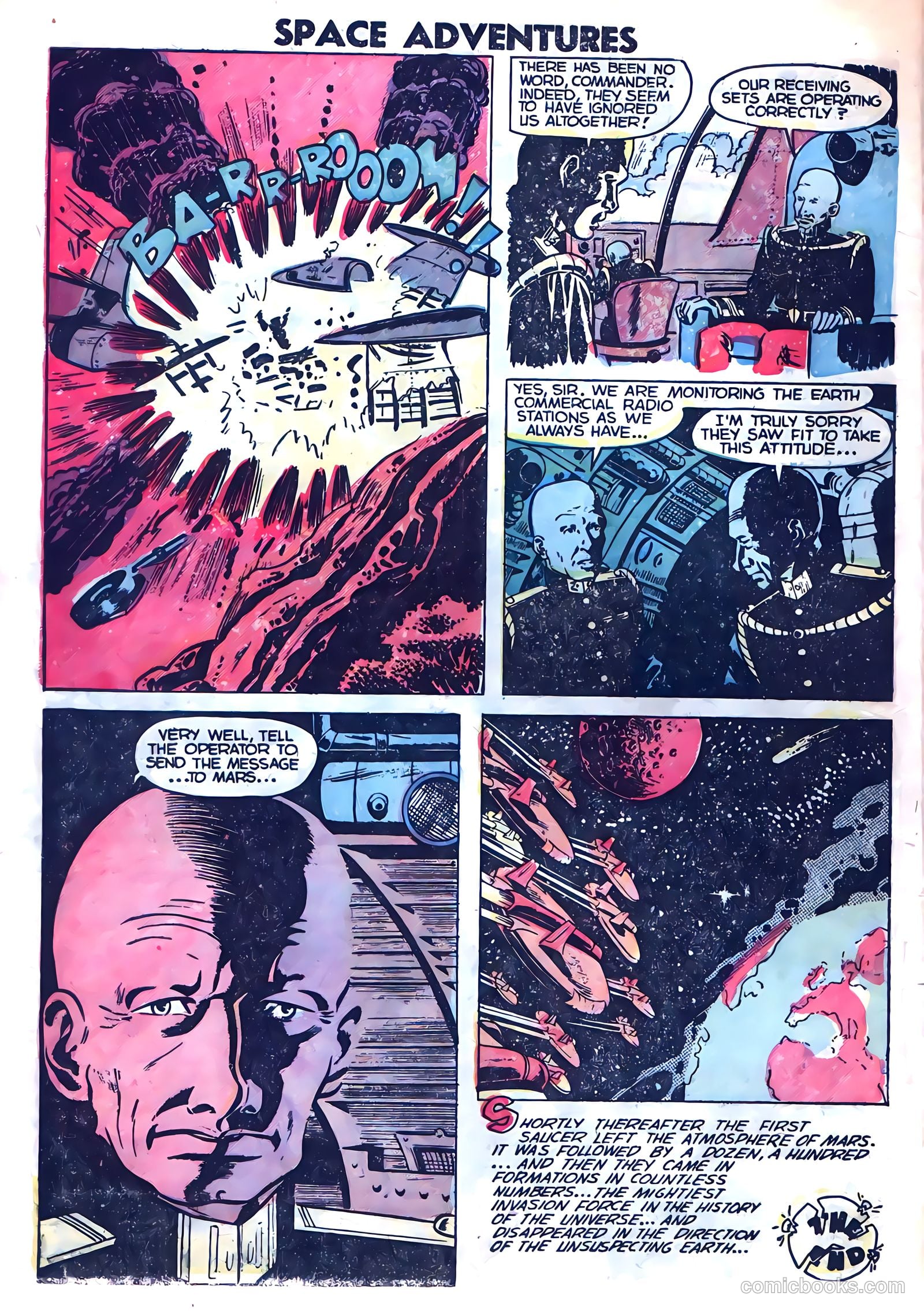 Space Adventures #18 (1955) — page 32 of 36