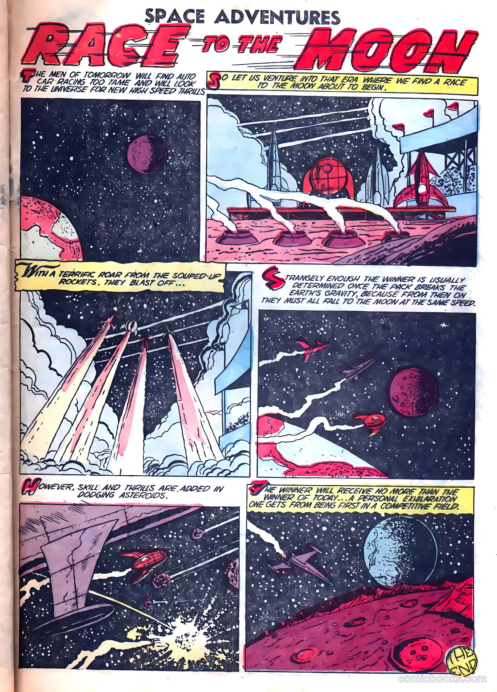 Space Adventures #18 (1955) — page 33 of 36