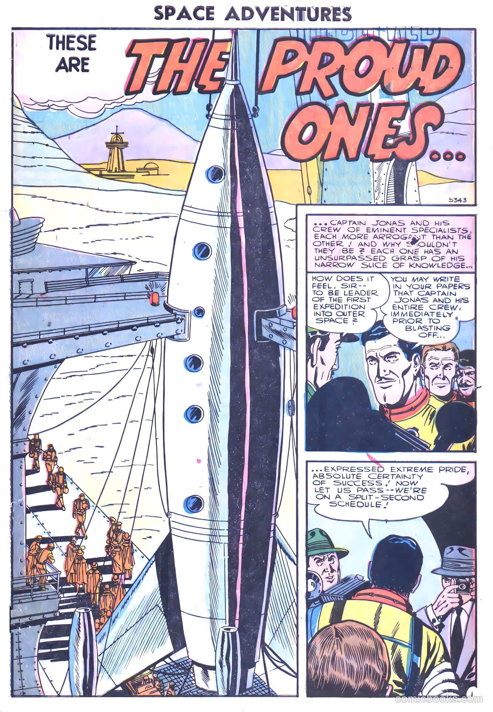 Space Adventures #19 (1955) — page 3 of 36