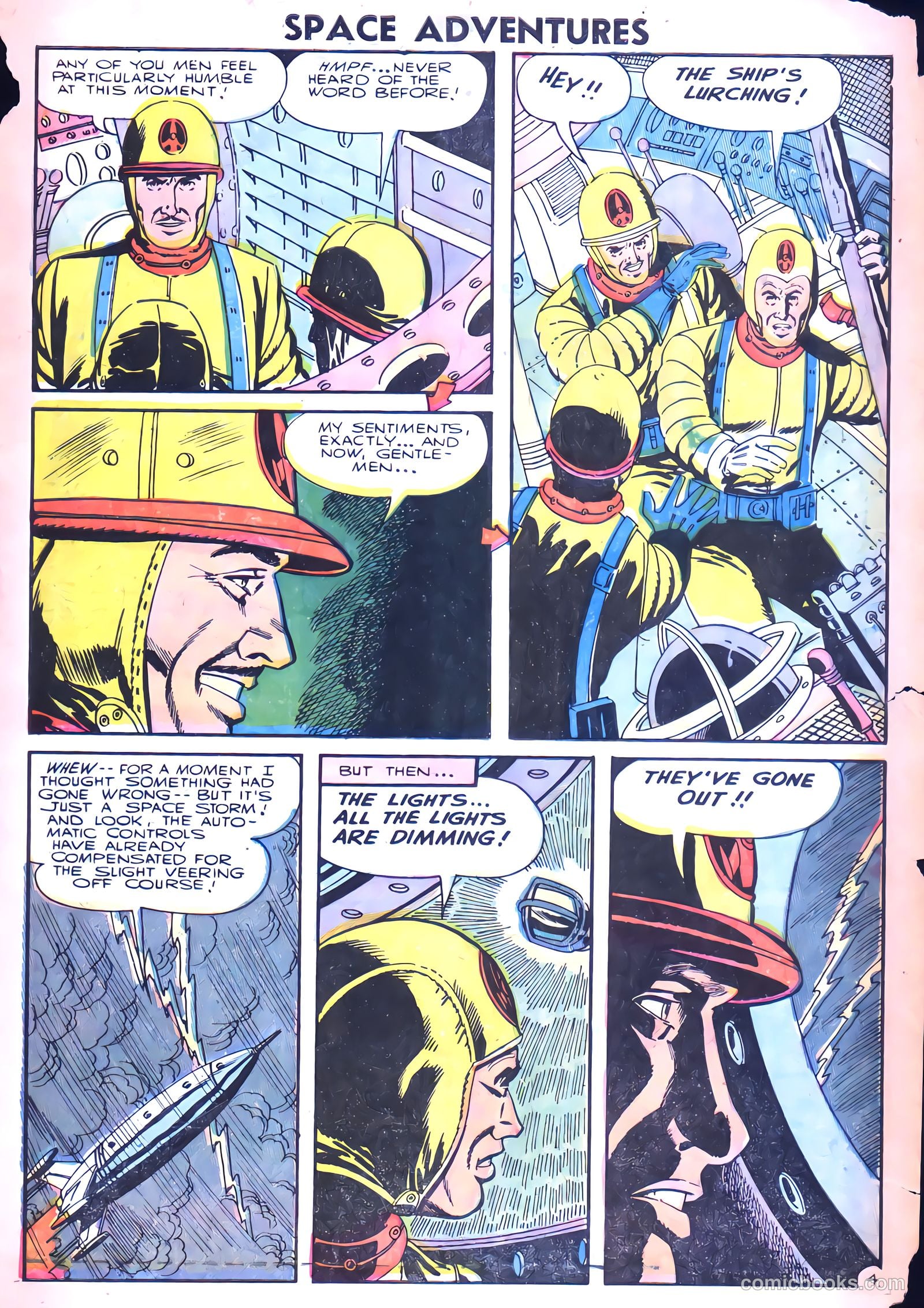 Space Adventures #19 (1955) — page 7 of 36