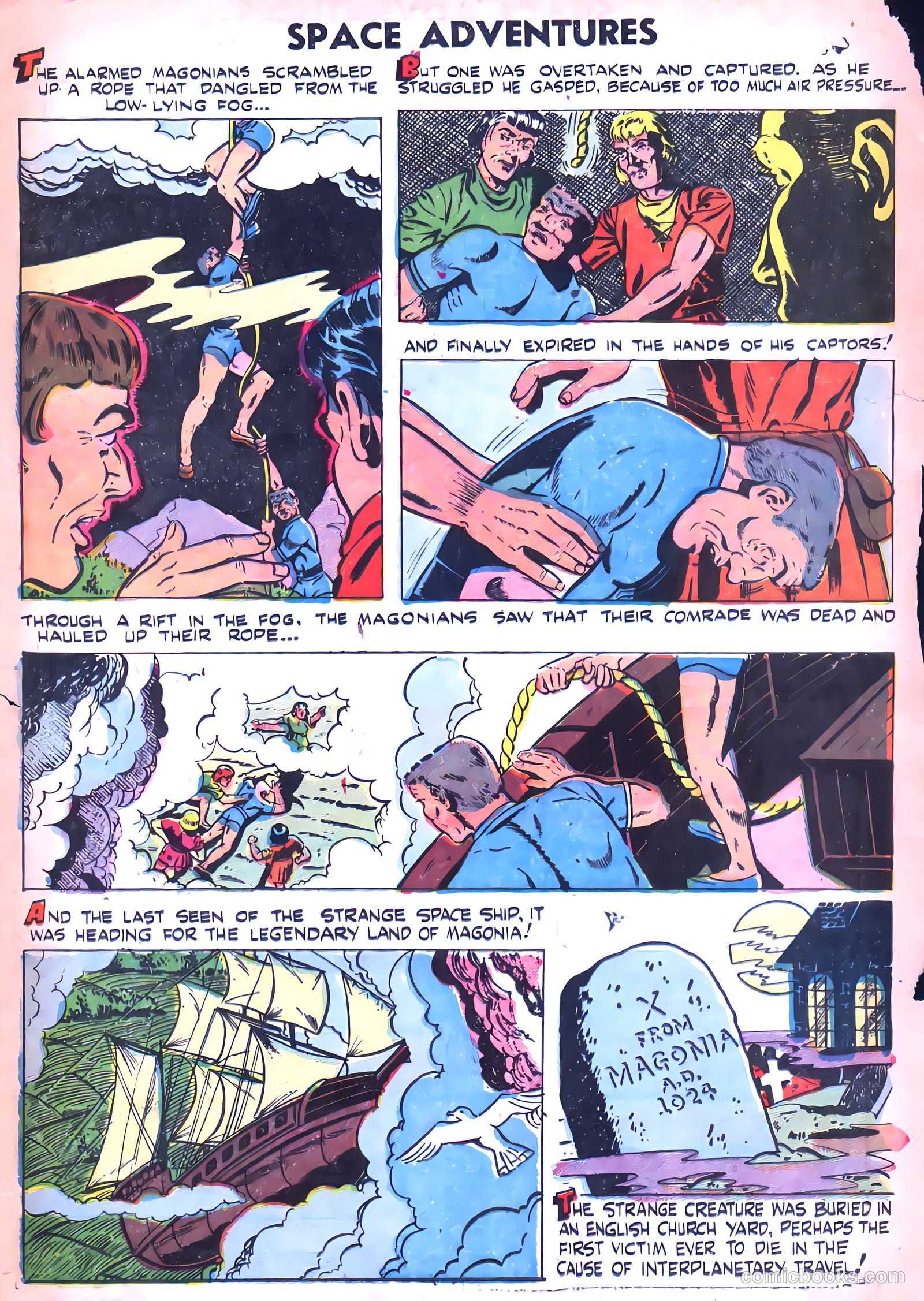 Space Adventures #19 (1955) — page 16 of 36