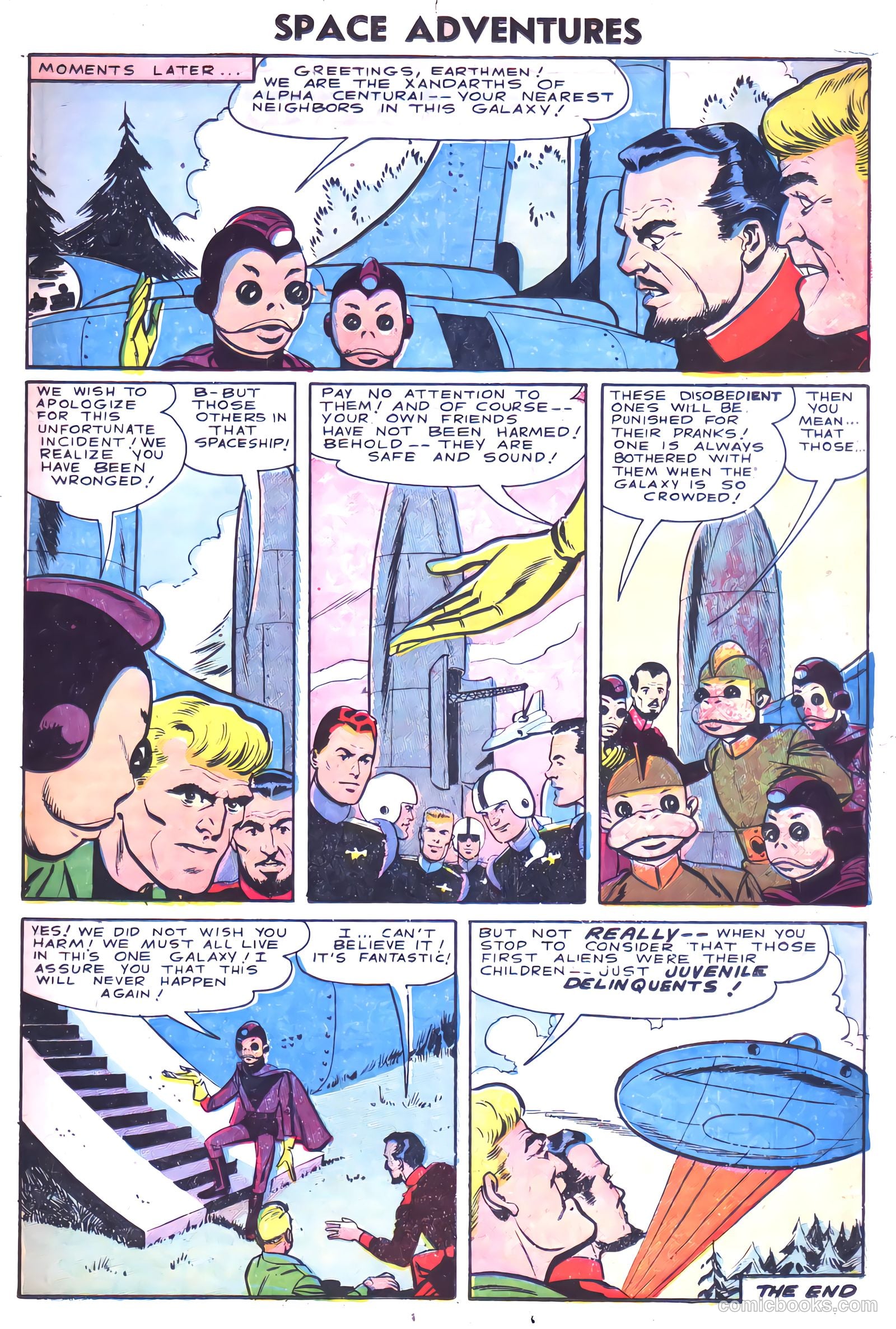 Space Adventures #19 (1955) — page 23 of 36