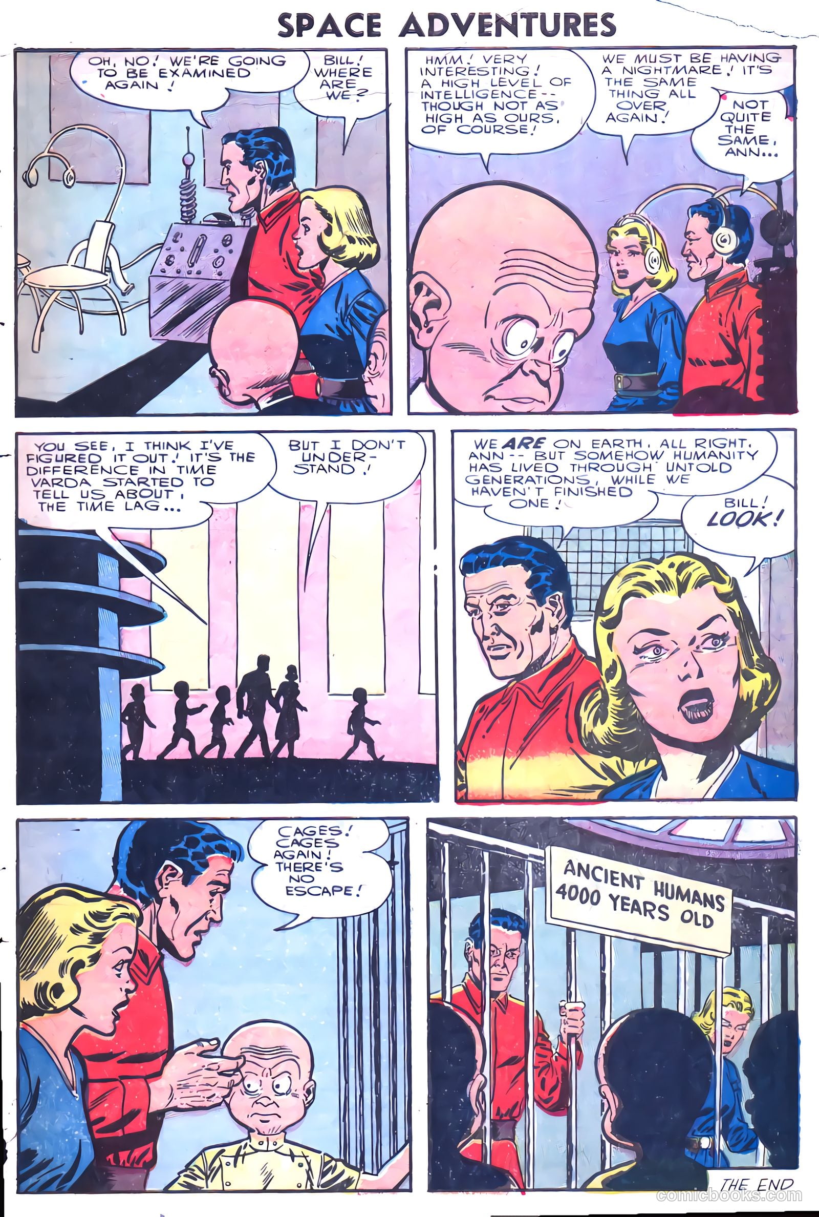 Space Adventures #19 (1955) — page 33 of 36