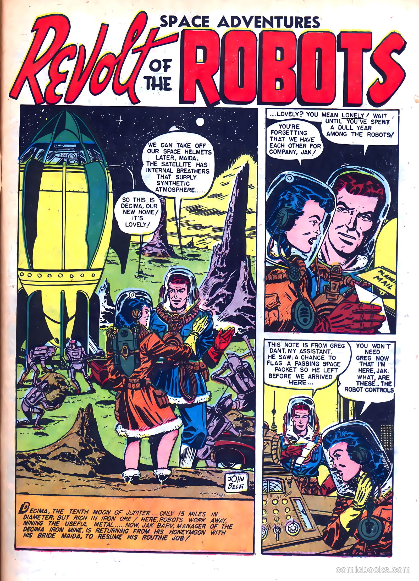 Space Adventures #2 (1952) — page 22 of 35
