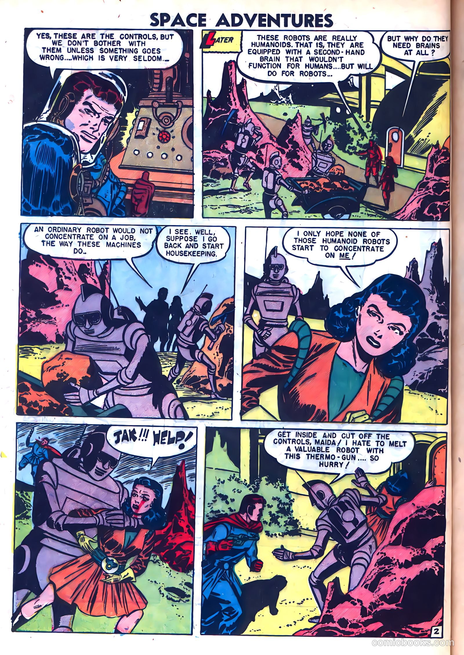 Space Adventures #2 (1952) — page 23 of 35
