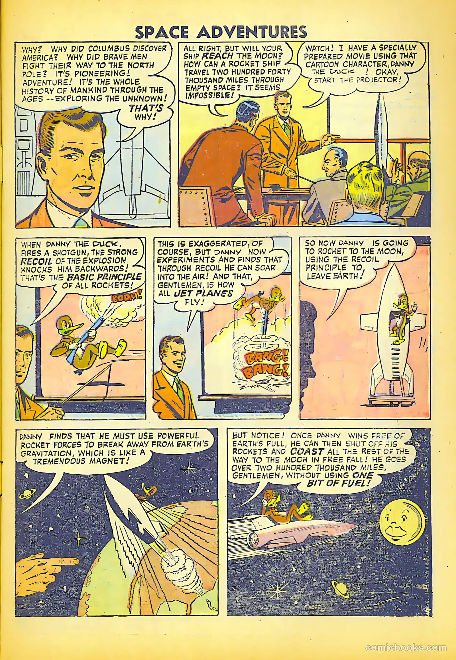 Space Adventures #20 (1956) — page 7 of 36