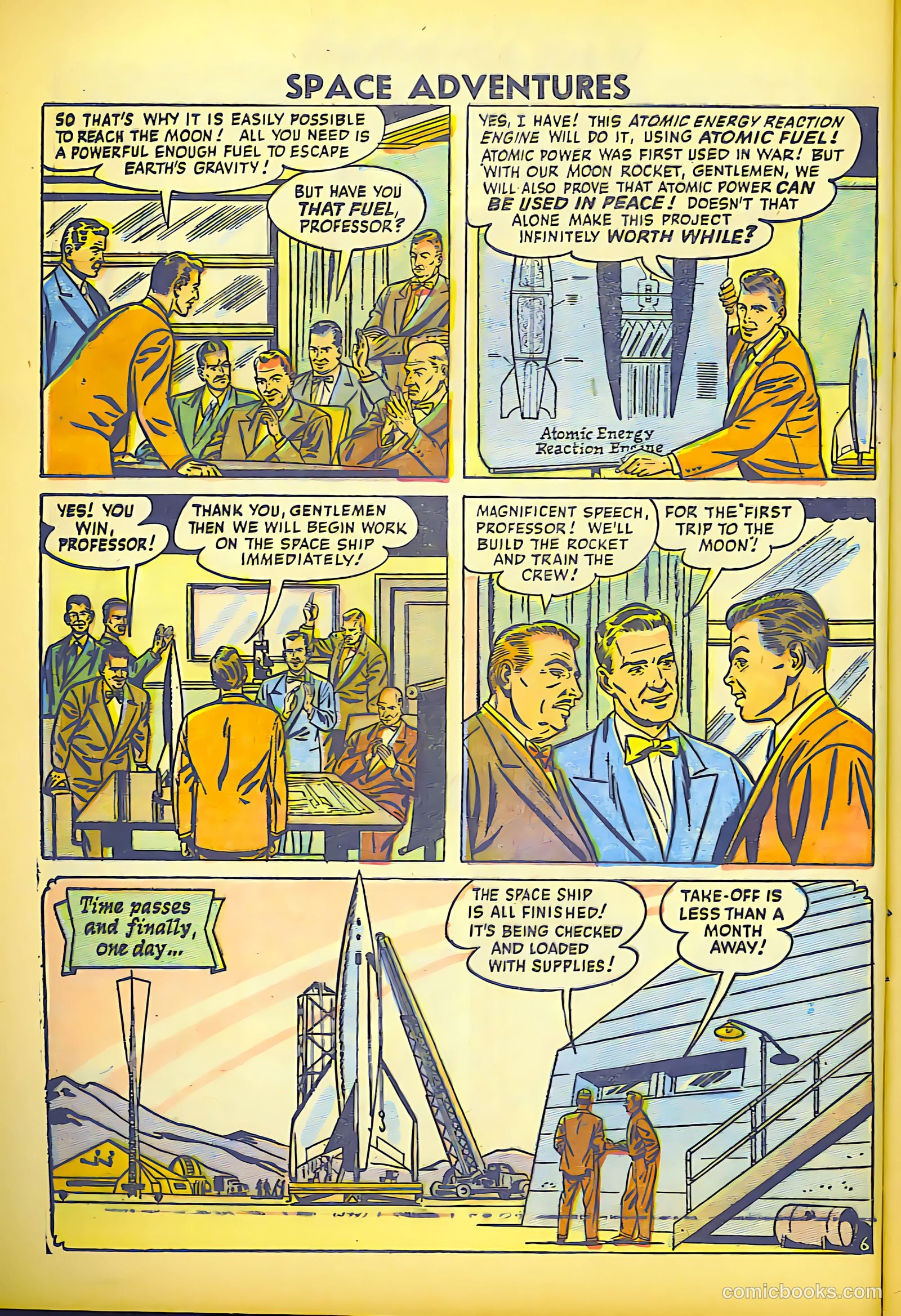 Space Adventures #20 (1956) — page 8 of 36
