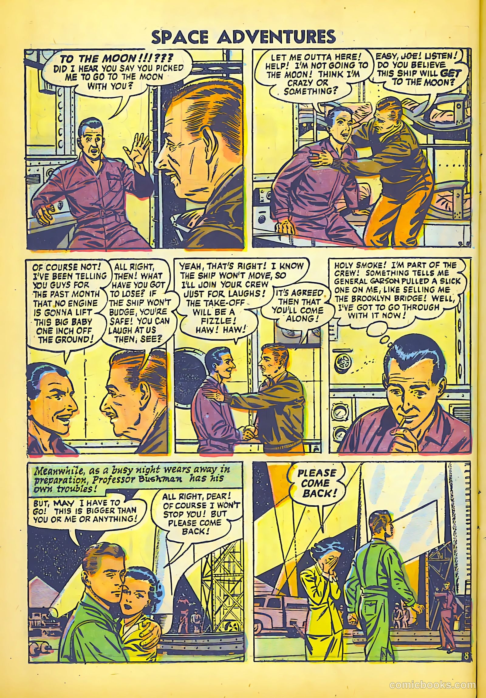 Space Adventures #20 (1956) — page 10 of 36