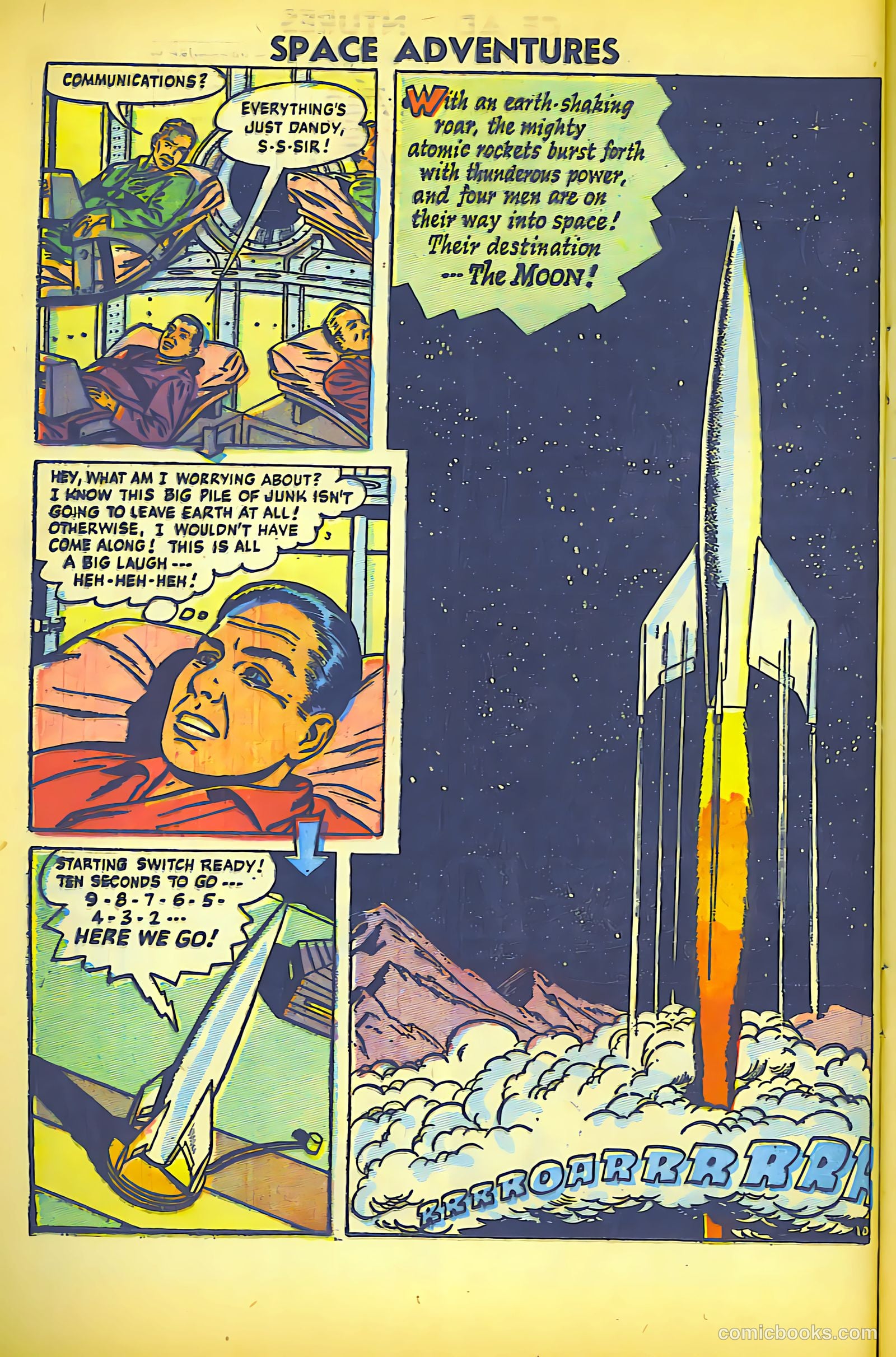 Space Adventures #20 (1956) — page 12 of 36