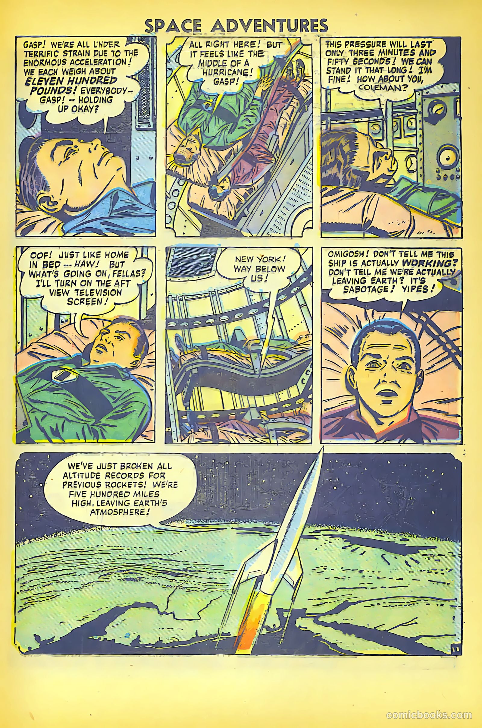 Space Adventures #20 (1956) — page 13 of 36