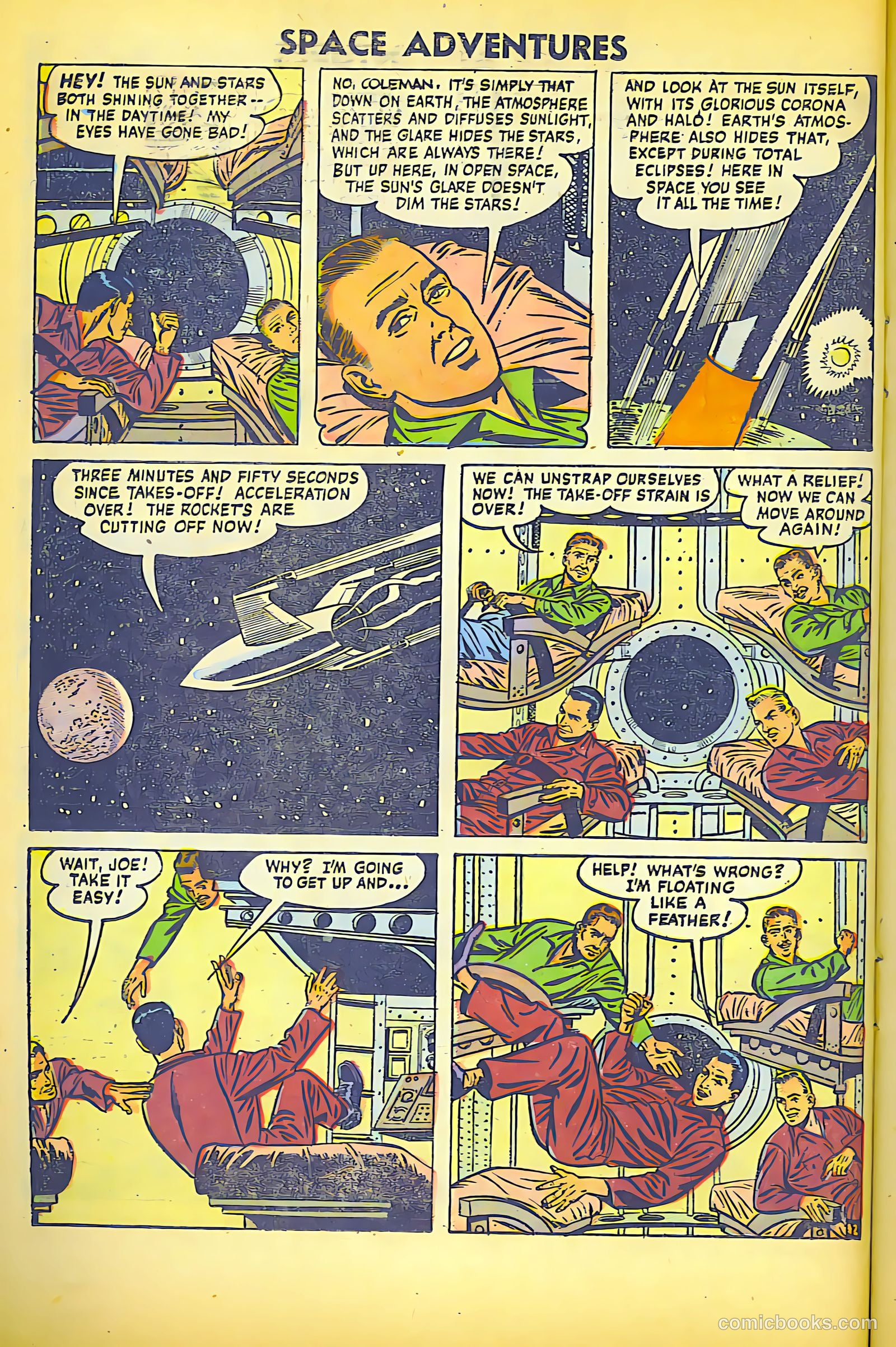 Space Adventures #20 (1956) — page 14 of 36