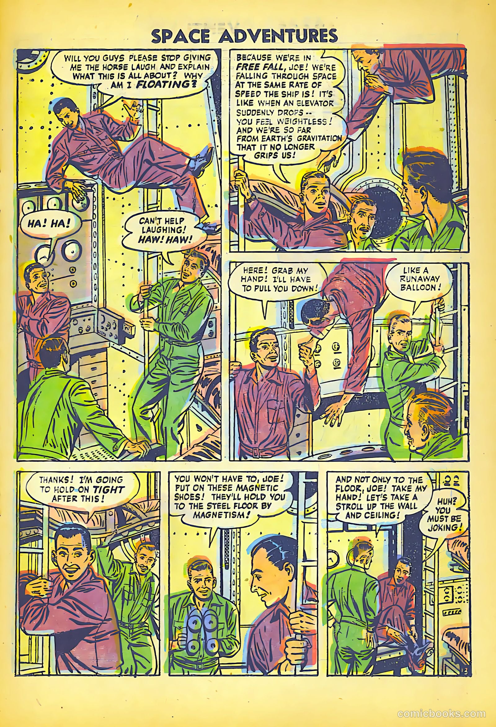 Space Adventures #20 (1956) — page 15 of 36