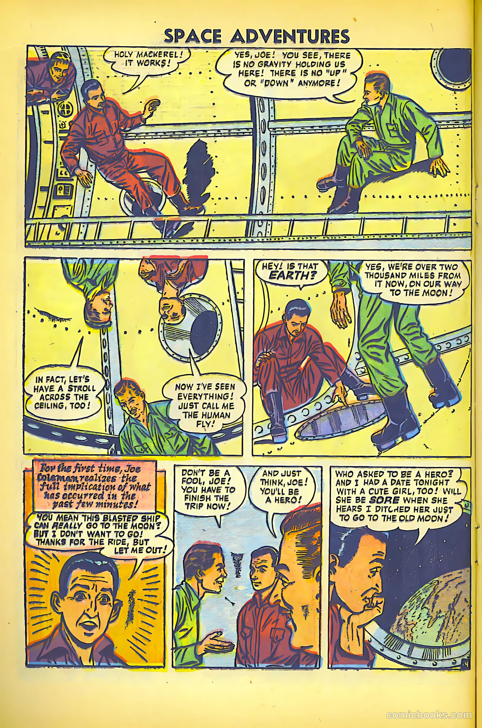 Space Adventures #20 (1956) — page 16 of 36