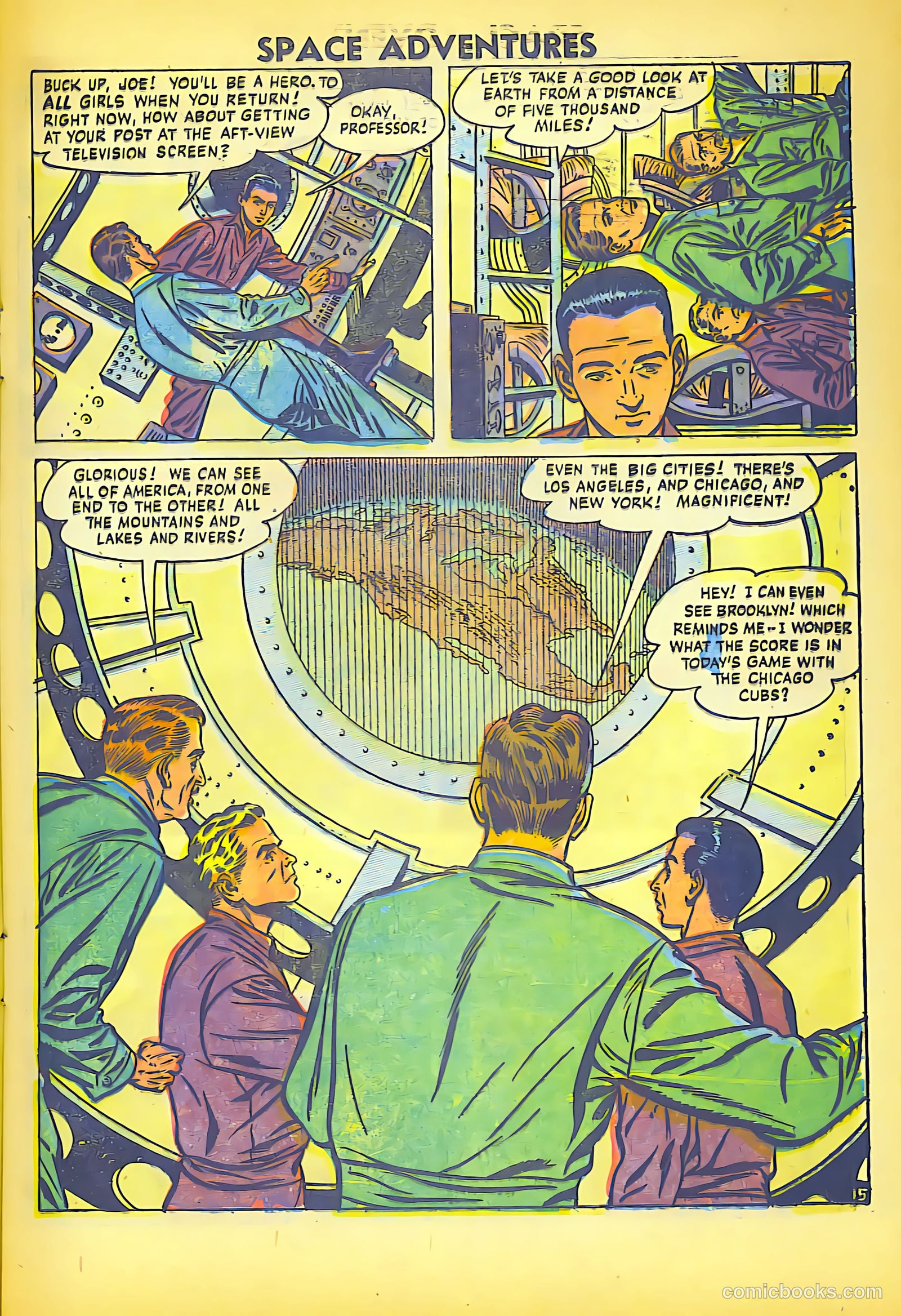 Space Adventures #20 (1956) — page 17 of 36