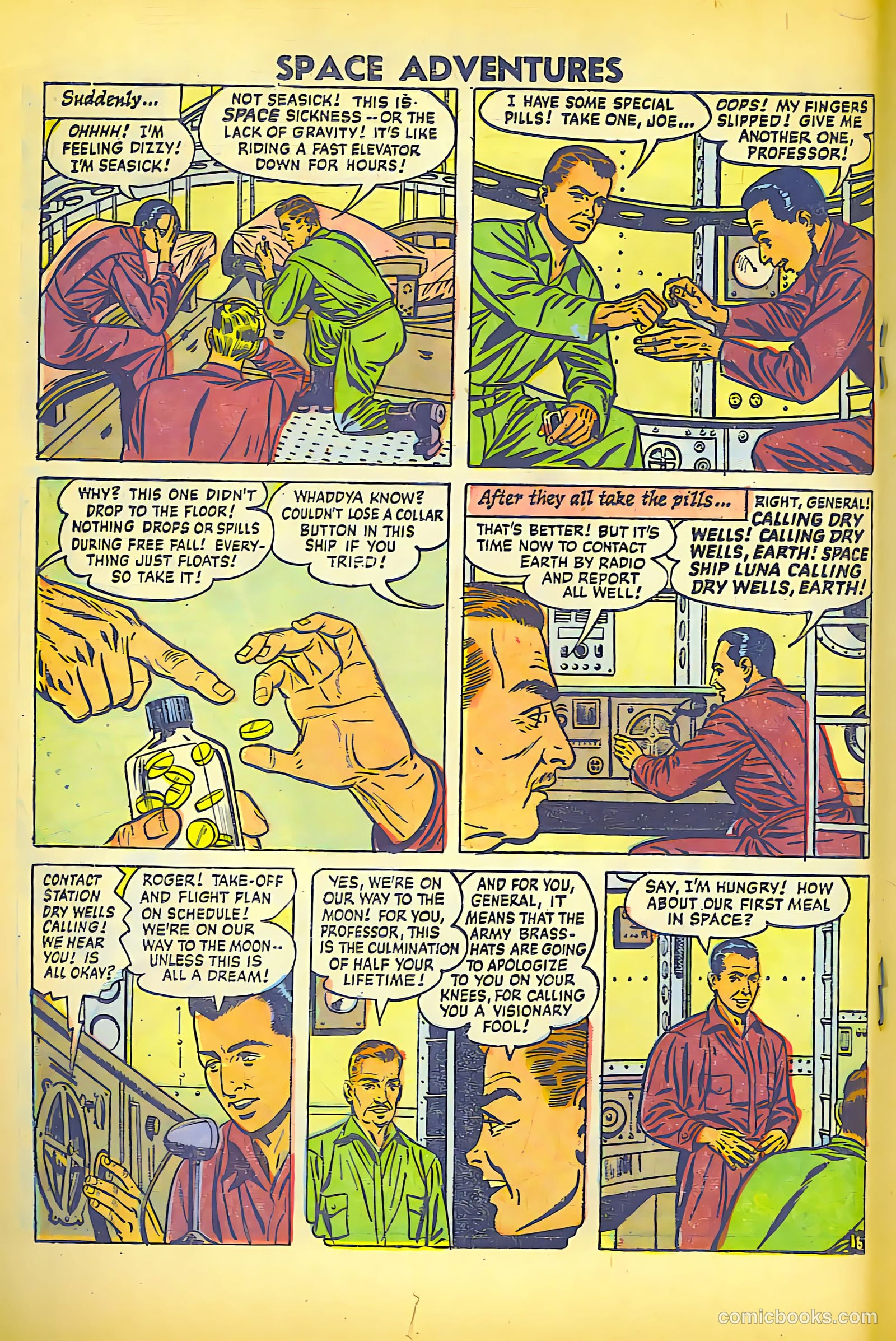 Space Adventures #20 (1956) — page 18 of 36