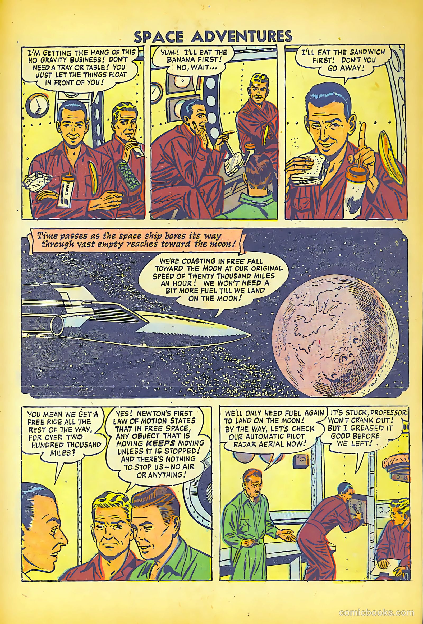 Space Adventures #20 (1956) — page 19 of 36