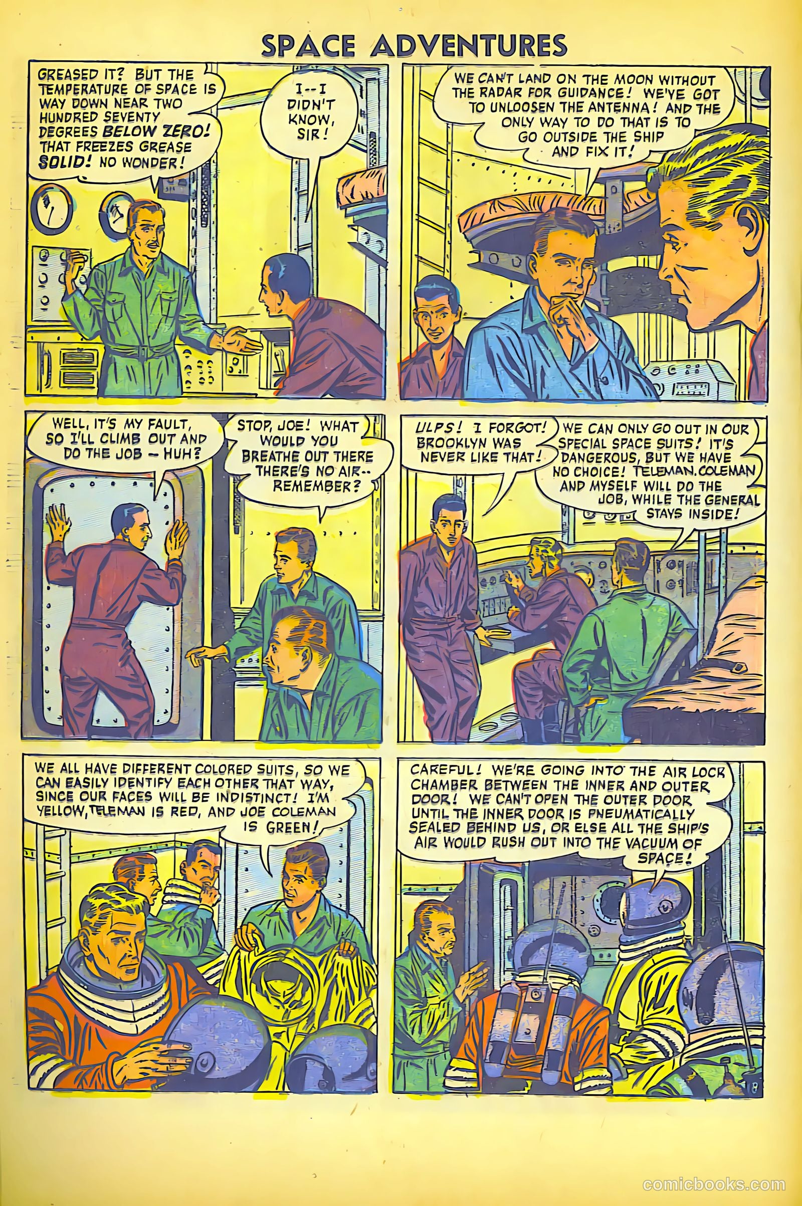 Space Adventures #20 (1956) — page 20 of 36