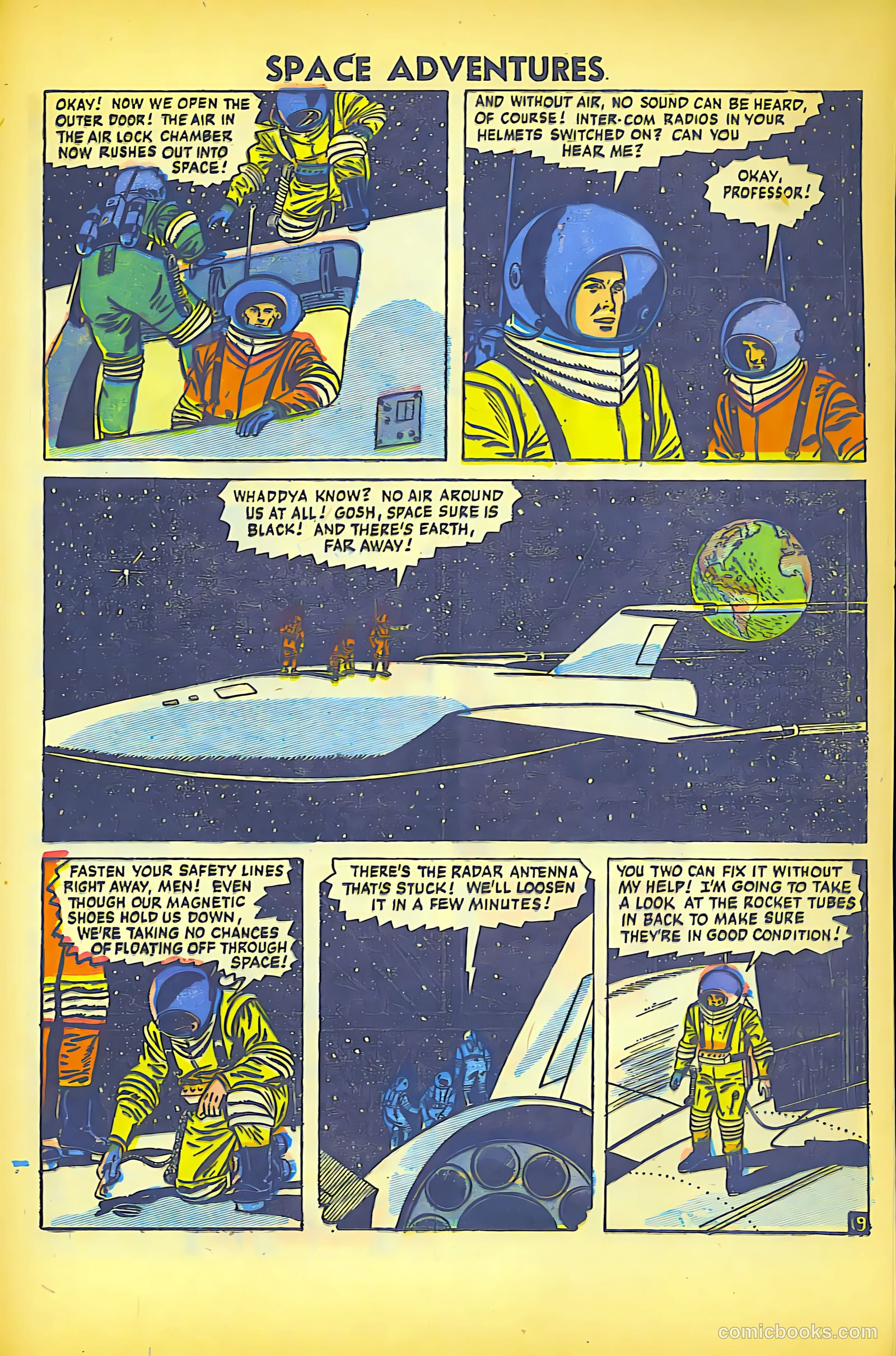 Space Adventures #20 (1956) — page 21 of 36