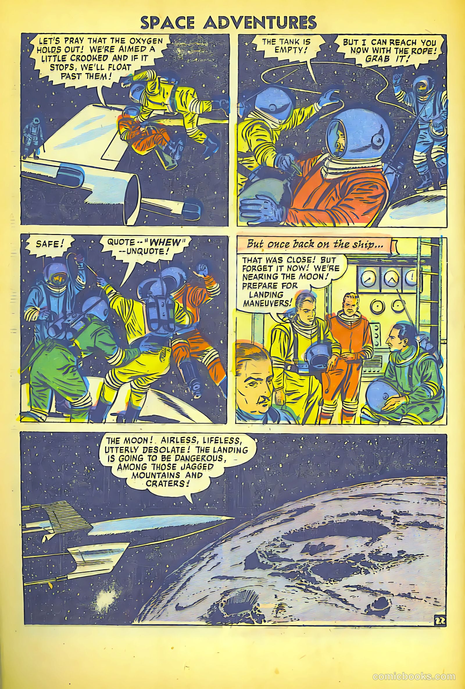Space Adventures #20 (1956) — page 24 of 36