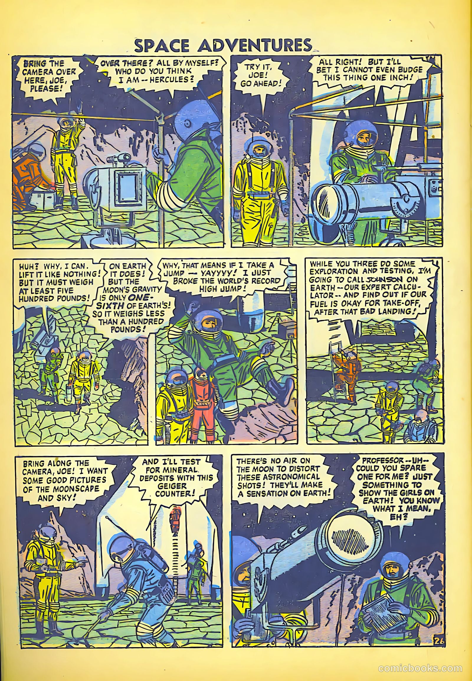Space Adventures #20 (1956) — page 28 of 36