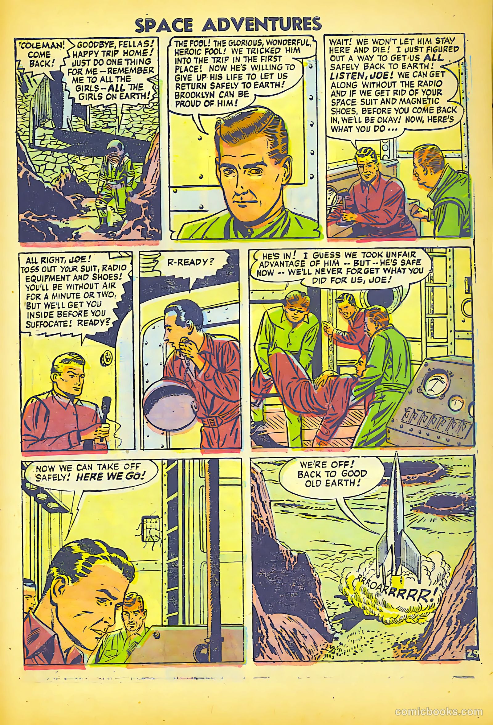 Space Adventures #20 (1956) — page 31 of 36
