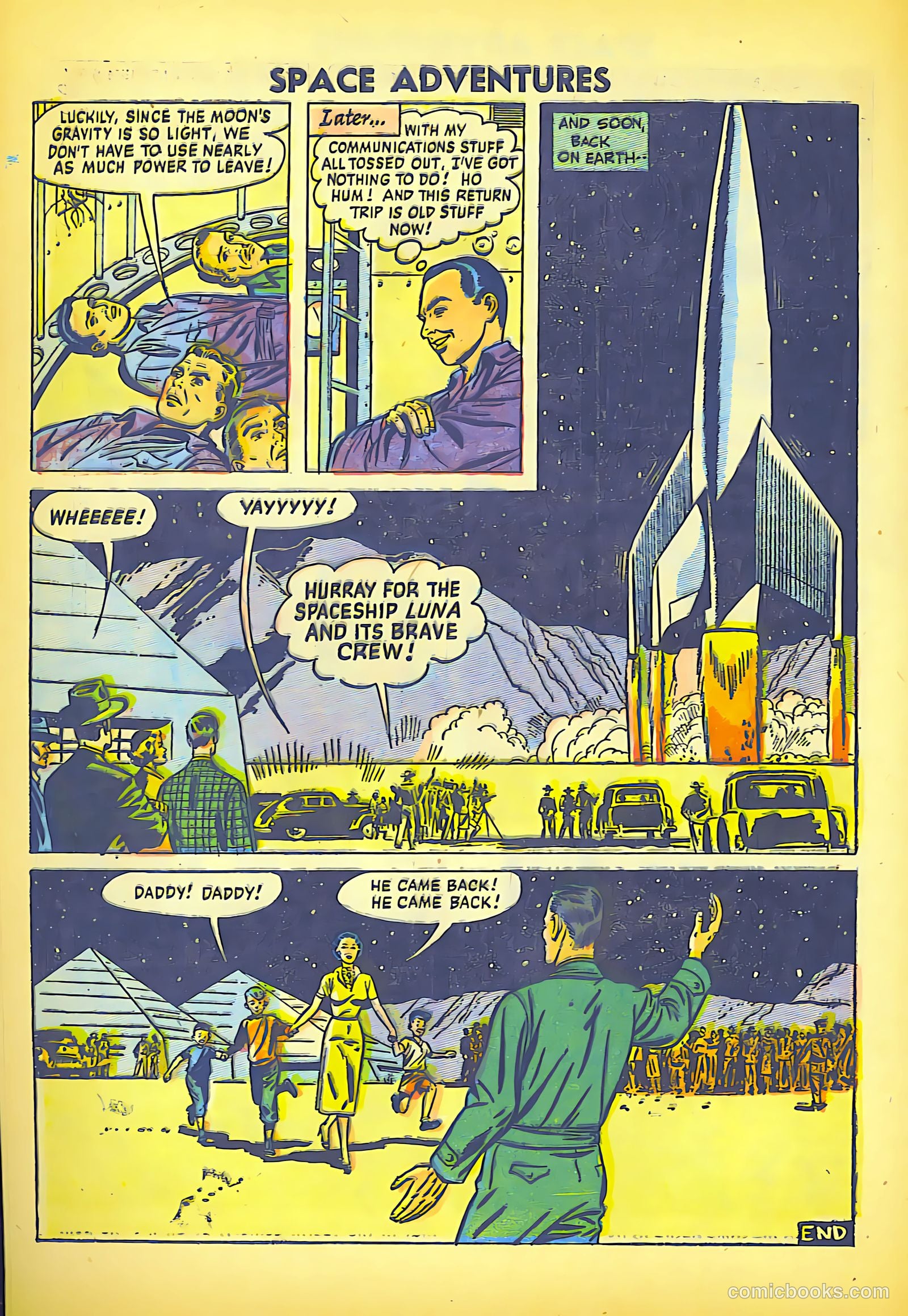 Space Adventures #20 (1956) — page 32 of 36
