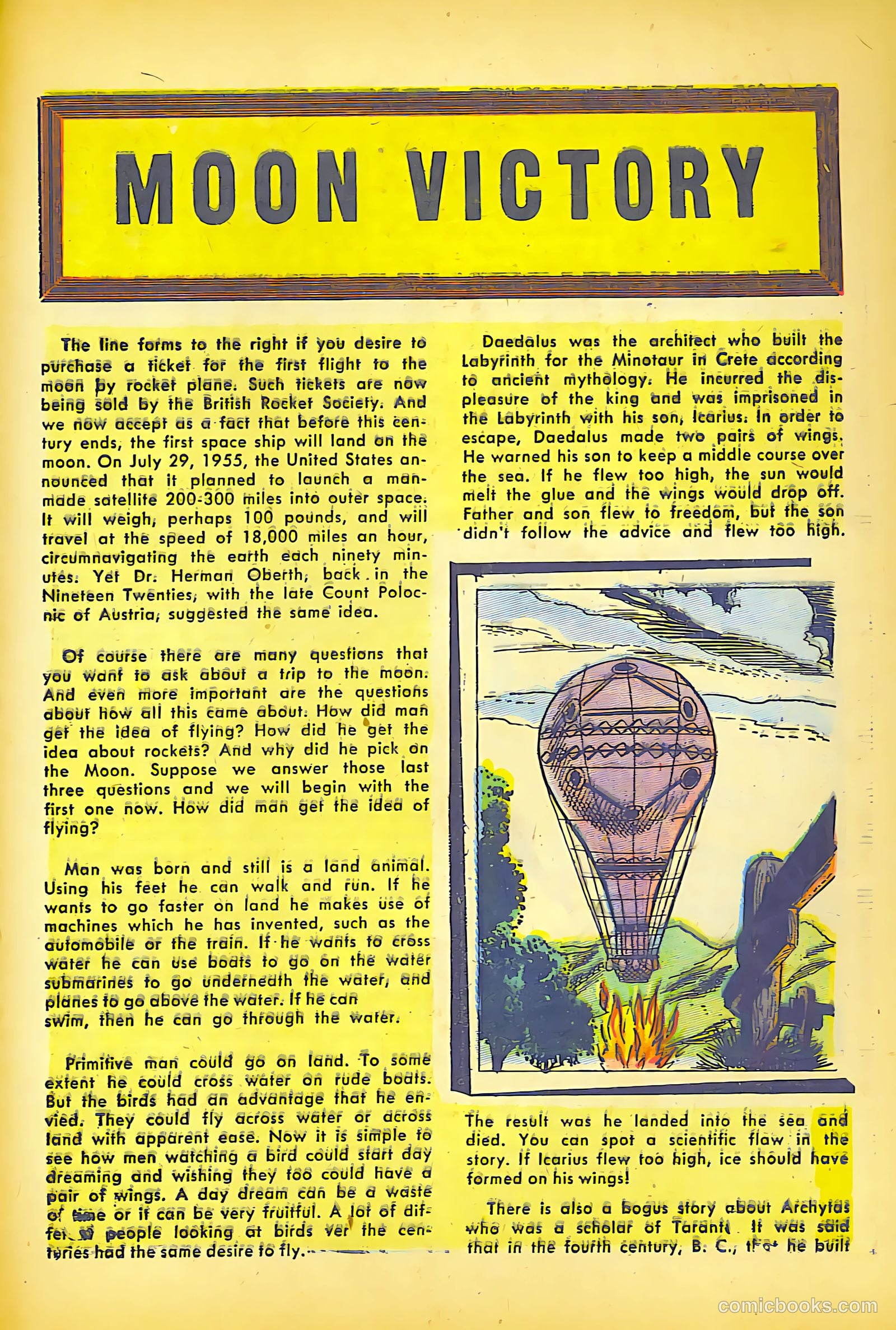 Space Adventures #20 (1956) — page 33 of 36