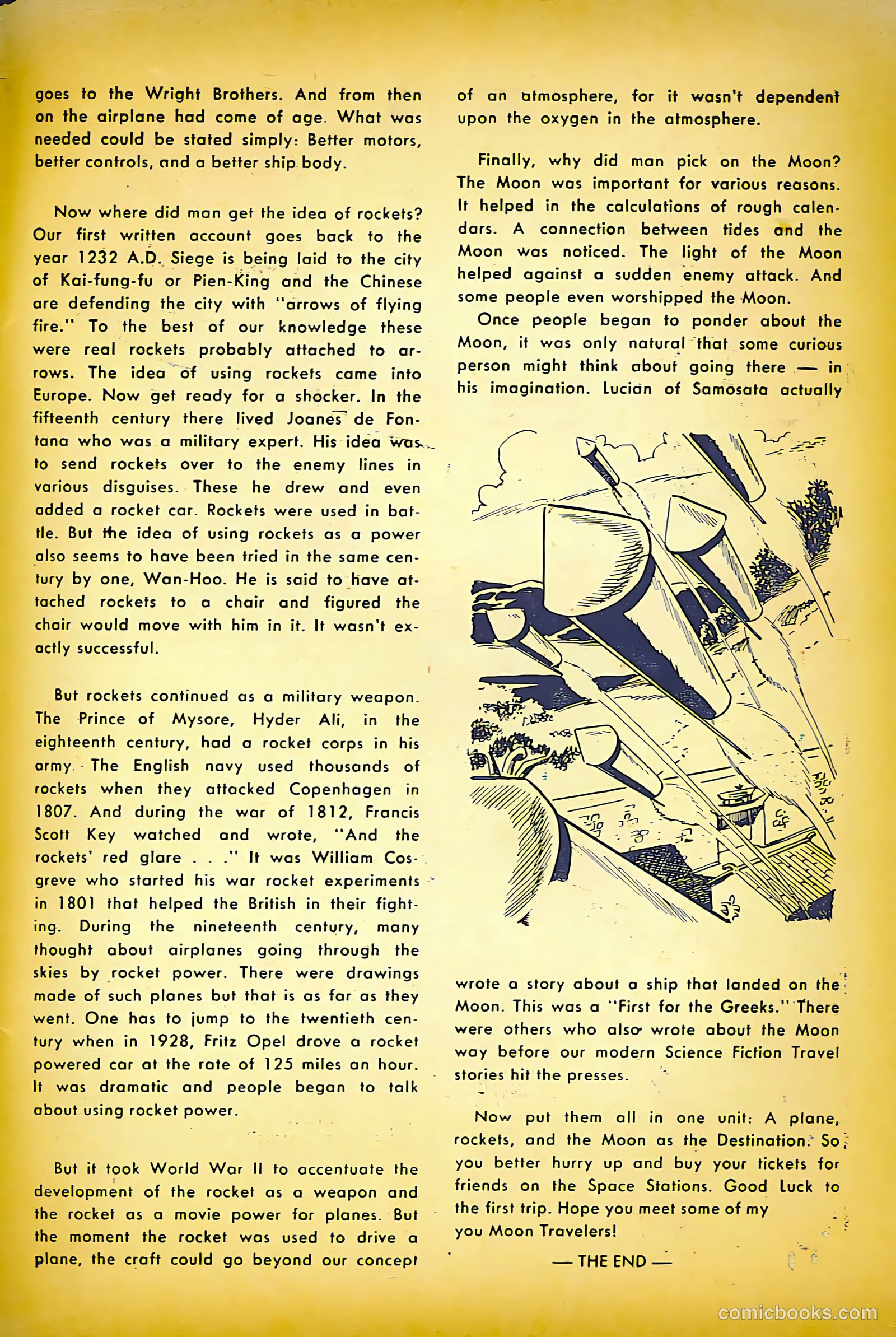 Space Adventures #20 (1956) — page 35 of 36