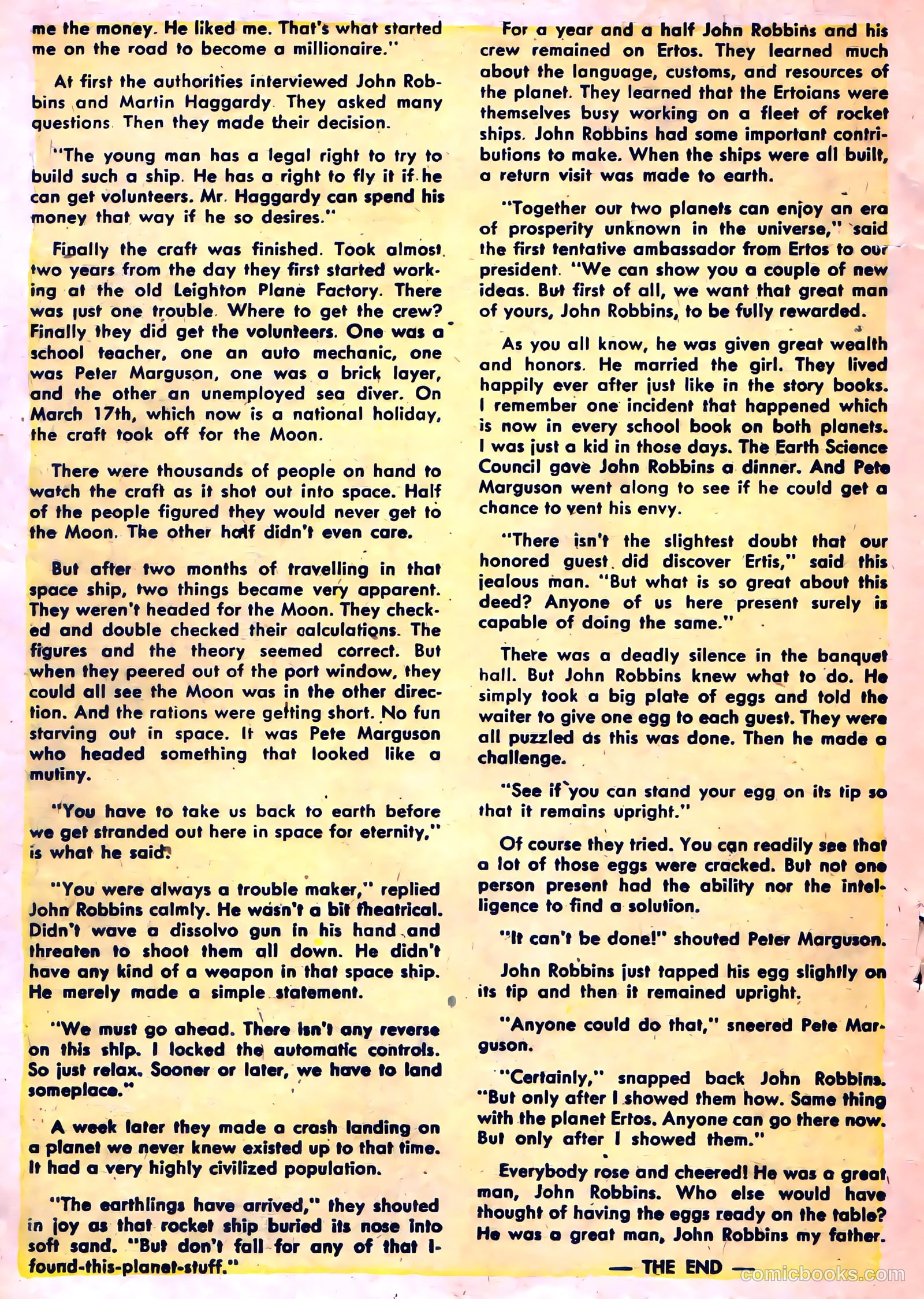 Space Adventures #21 (1956) — page 18 of 36