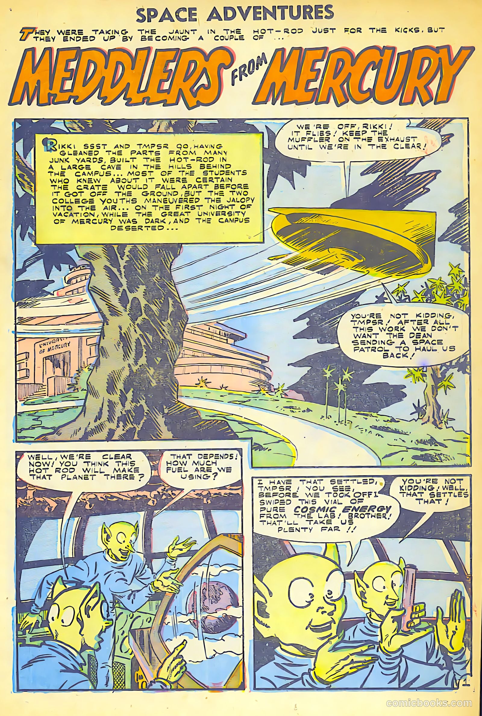 Space Adventures #21 (1956) — page 19 of 36