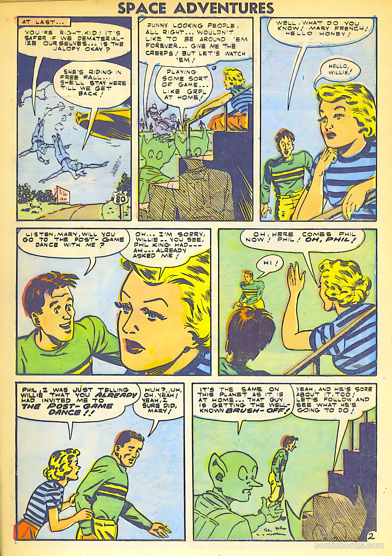 Space Adventures #21 (1956) — page 20 of 36