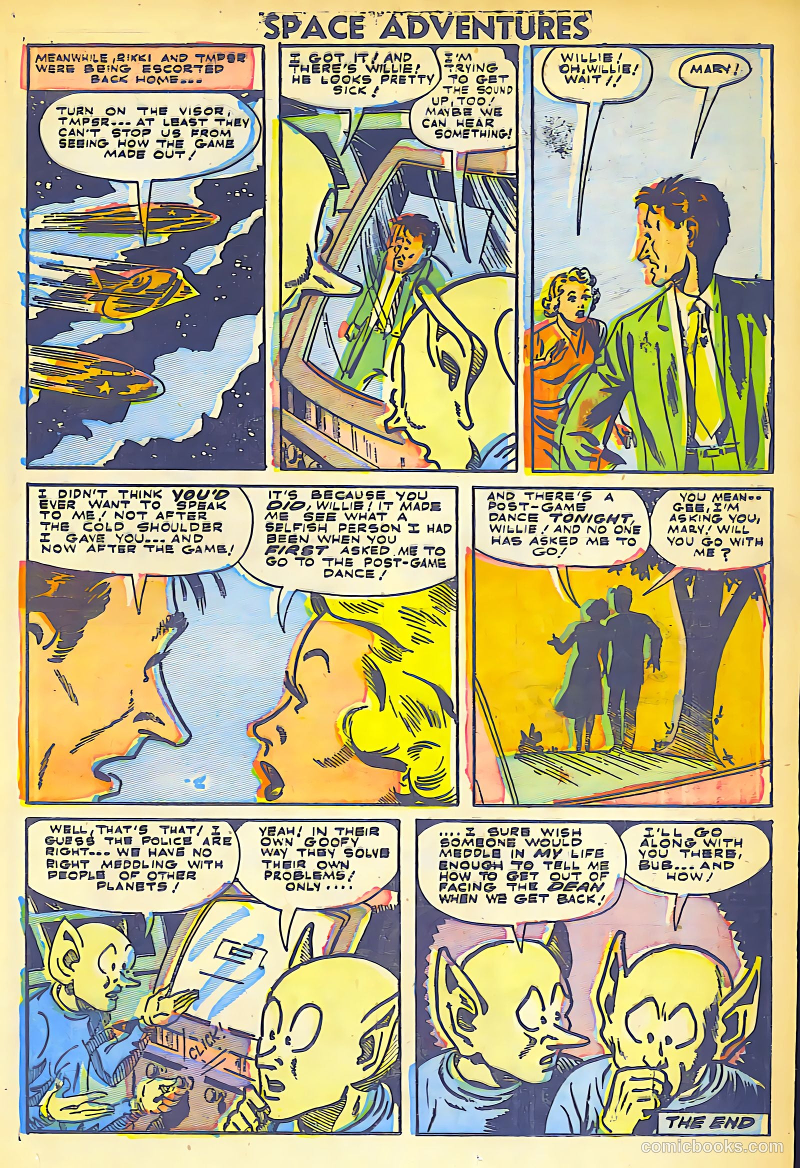 Space Adventures #21 (1956) — page 25 of 36