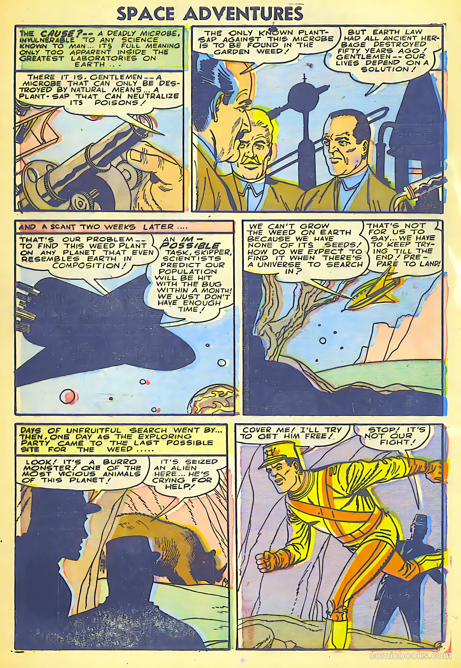 Space Adventures #21 (1956) — page 28 of 36