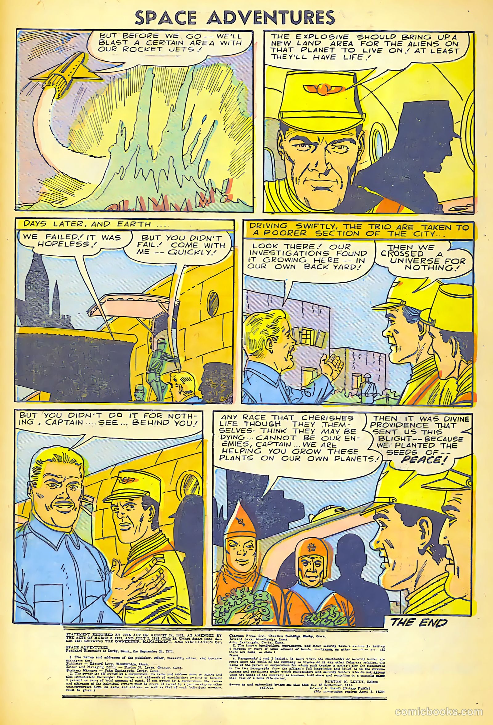 Space Adventures #21 (1956) — page 33 of 36