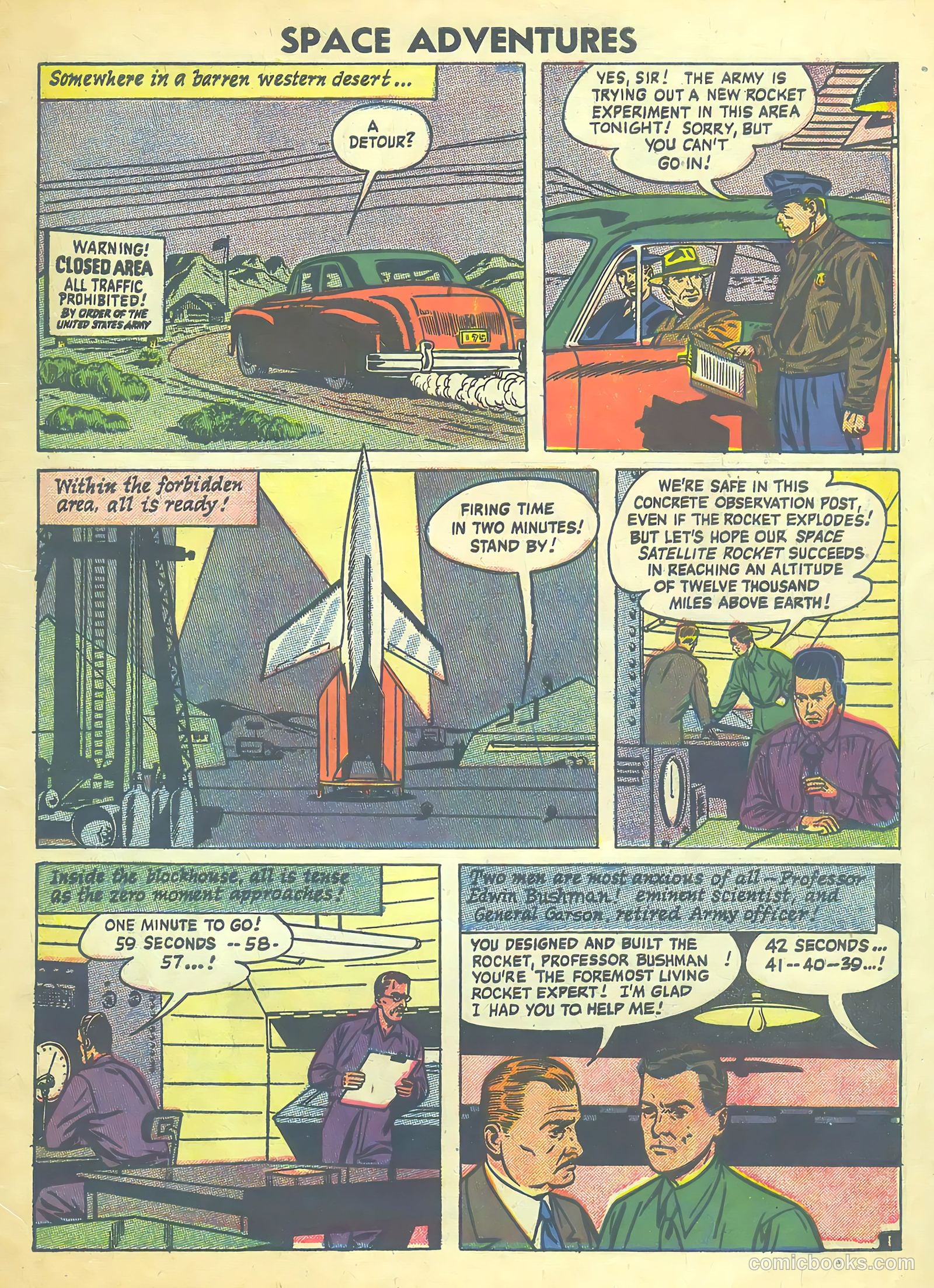 Space Adventures #23 (1958) — page 3 of 36