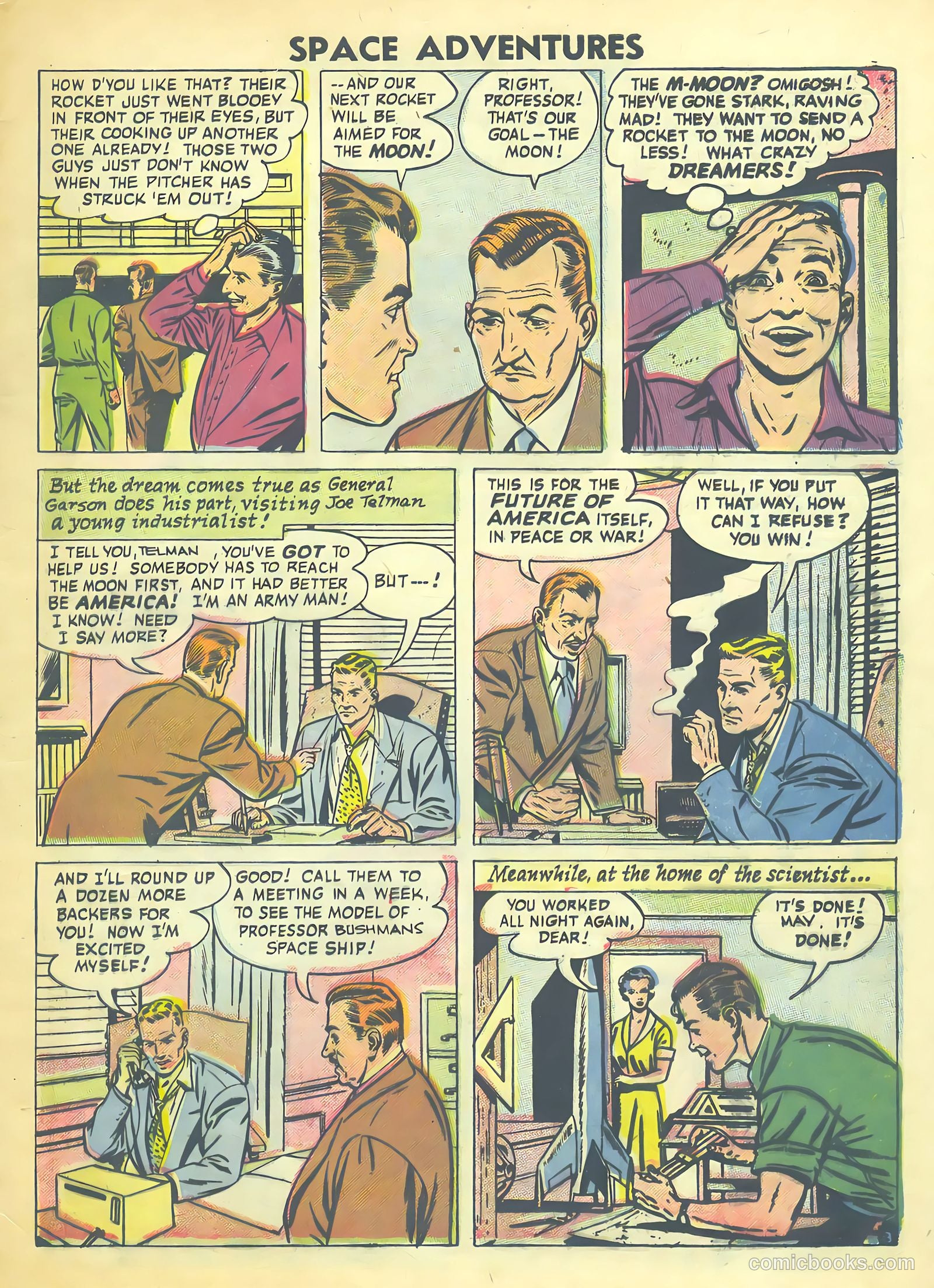 Space Adventures #23 (1958) — page 5 of 36
