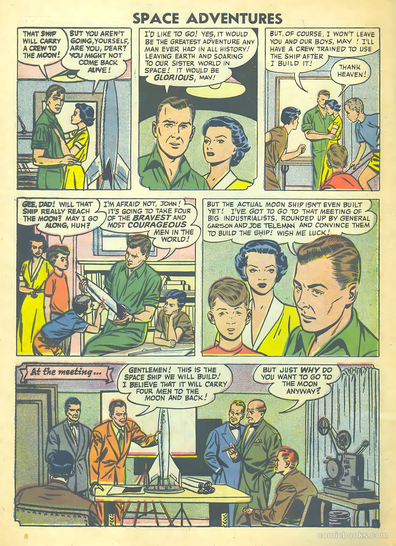 Space Adventures #23 (1958) — page 6 of 36