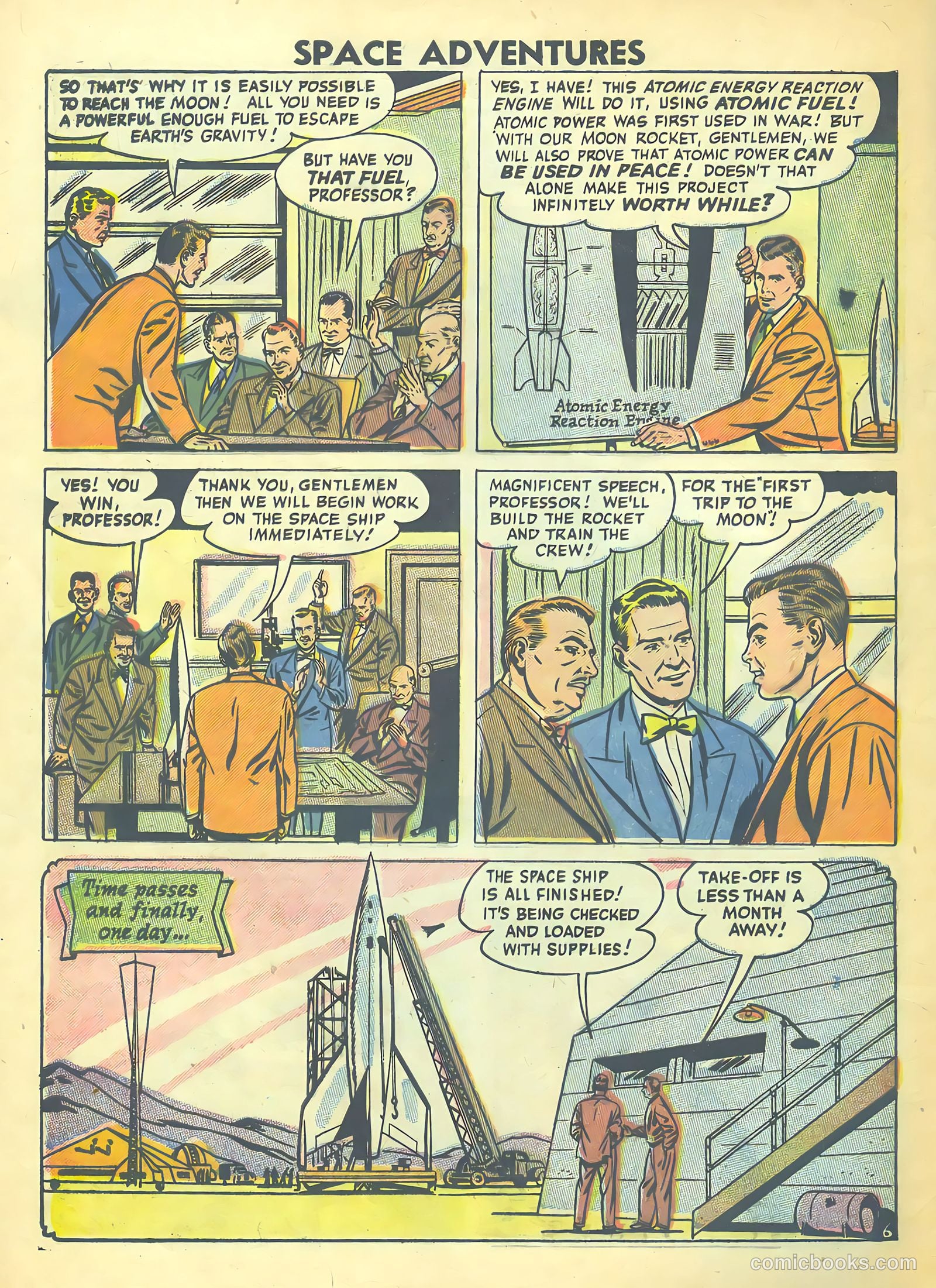 Space Adventures #23 (1958) — page 8 of 36