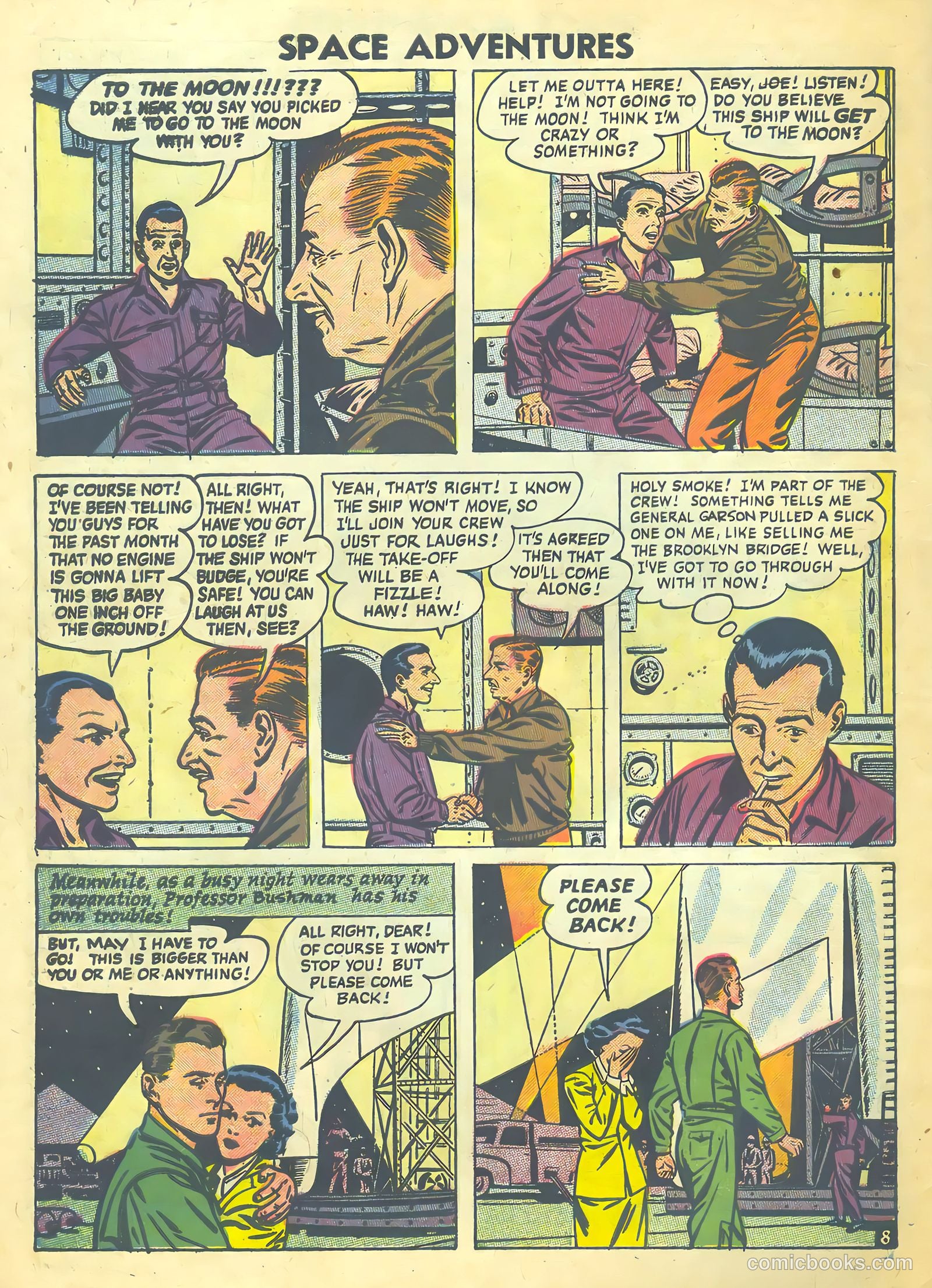 Space Adventures #23 (1958) — page 10 of 36