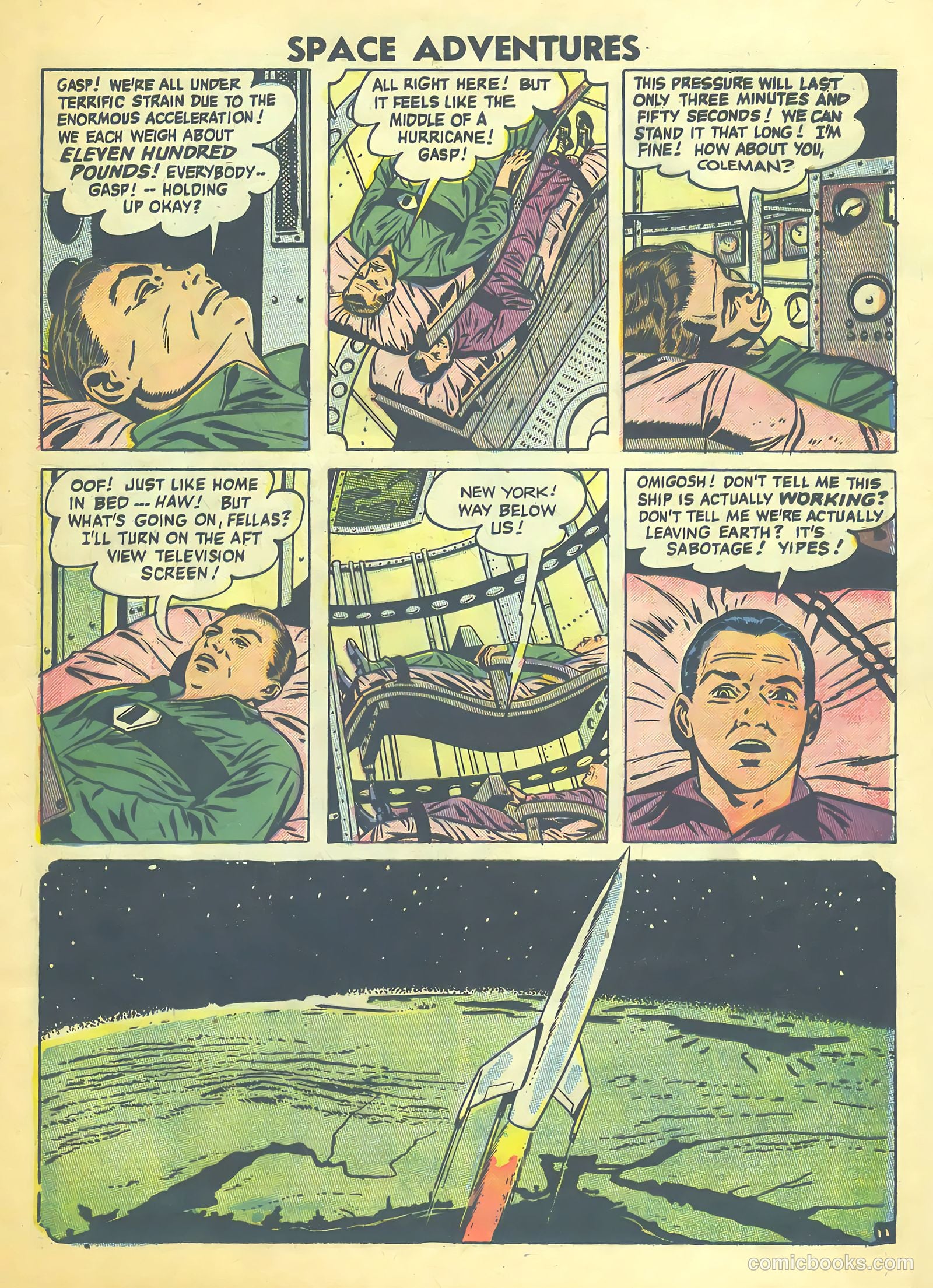Space Adventures #23 (1958) — page 13 of 36