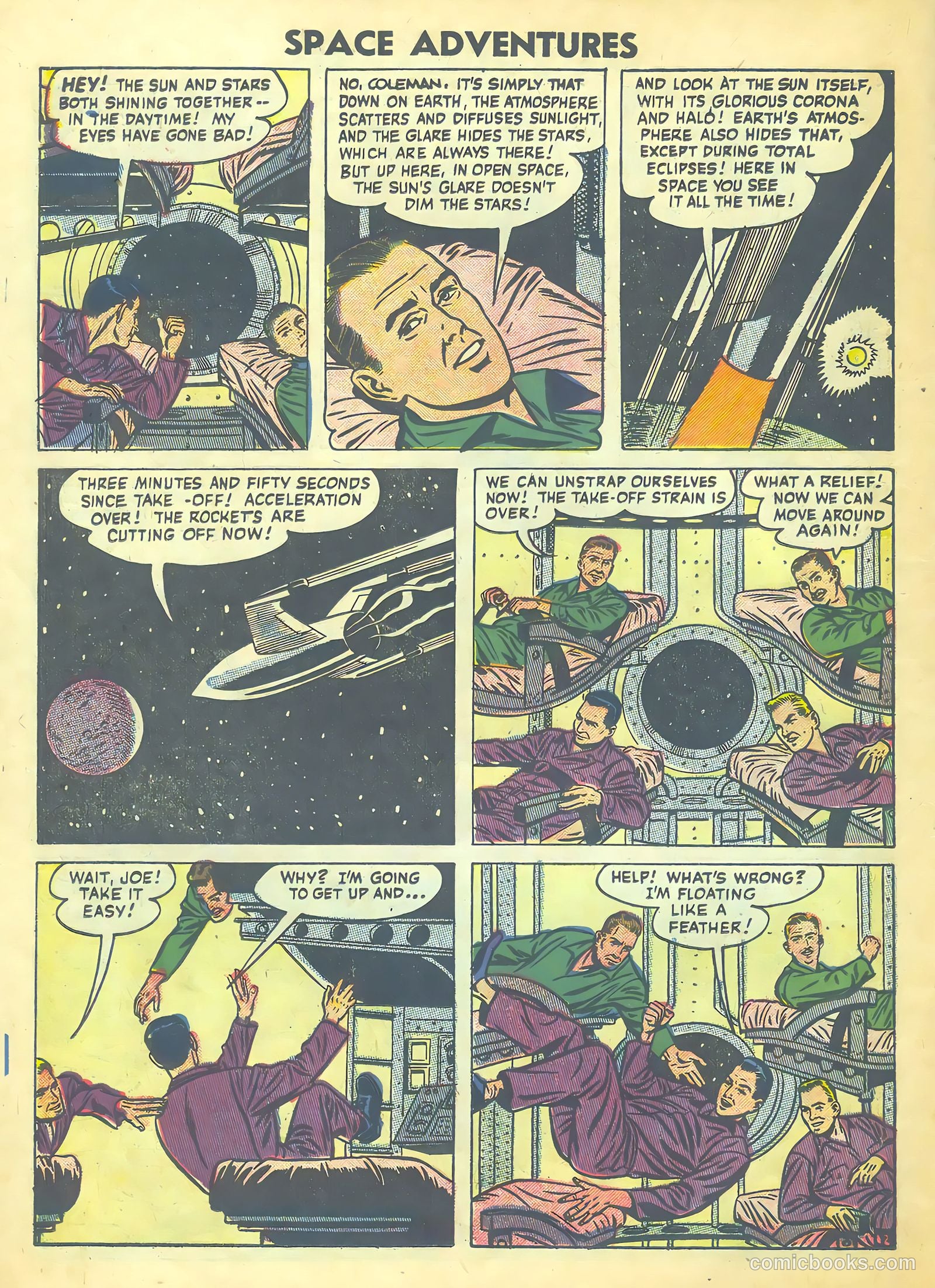 Space Adventures #23 (1958) — page 14 of 36
