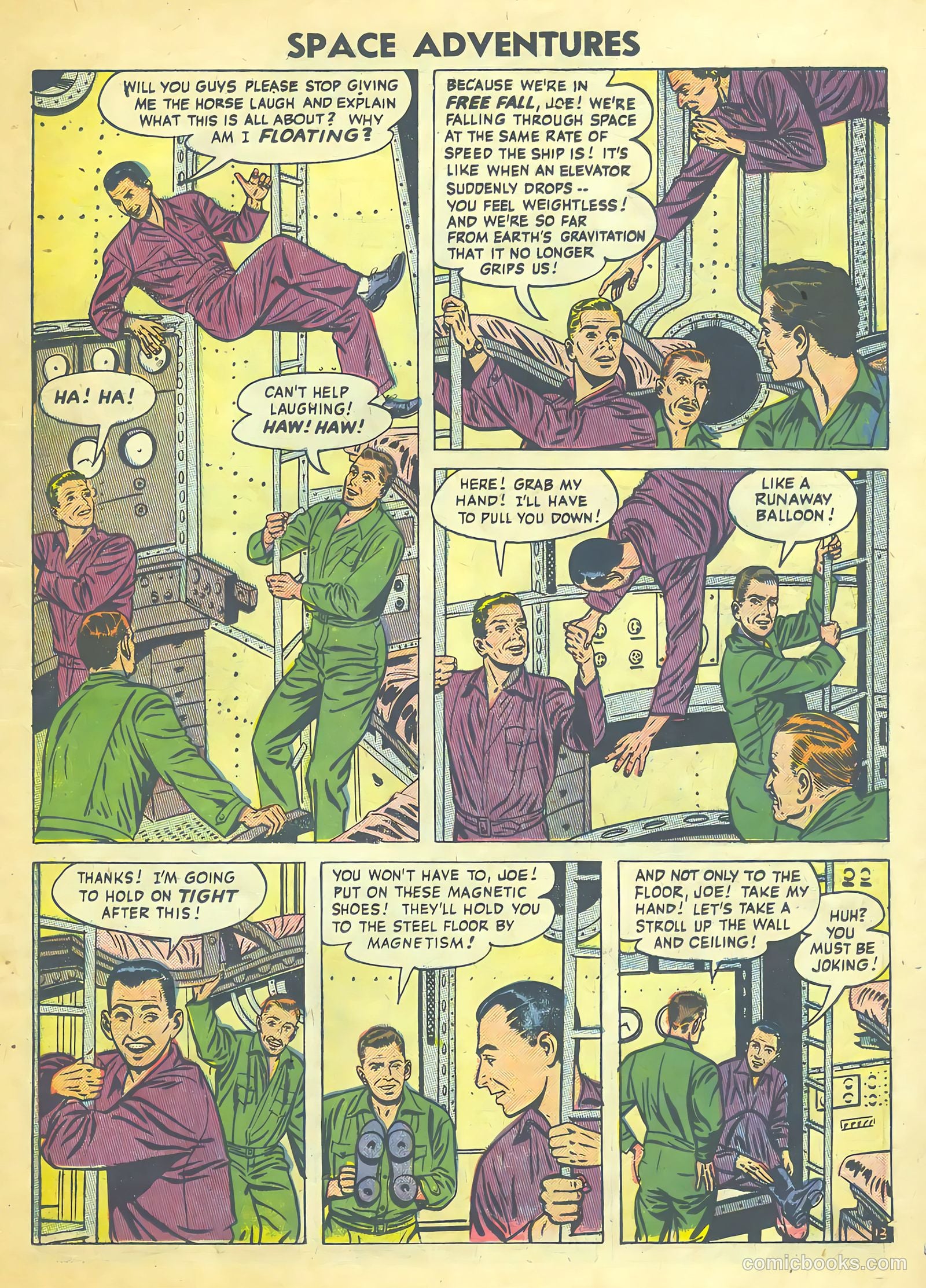 Space Adventures #23 (1958) — page 15 of 36