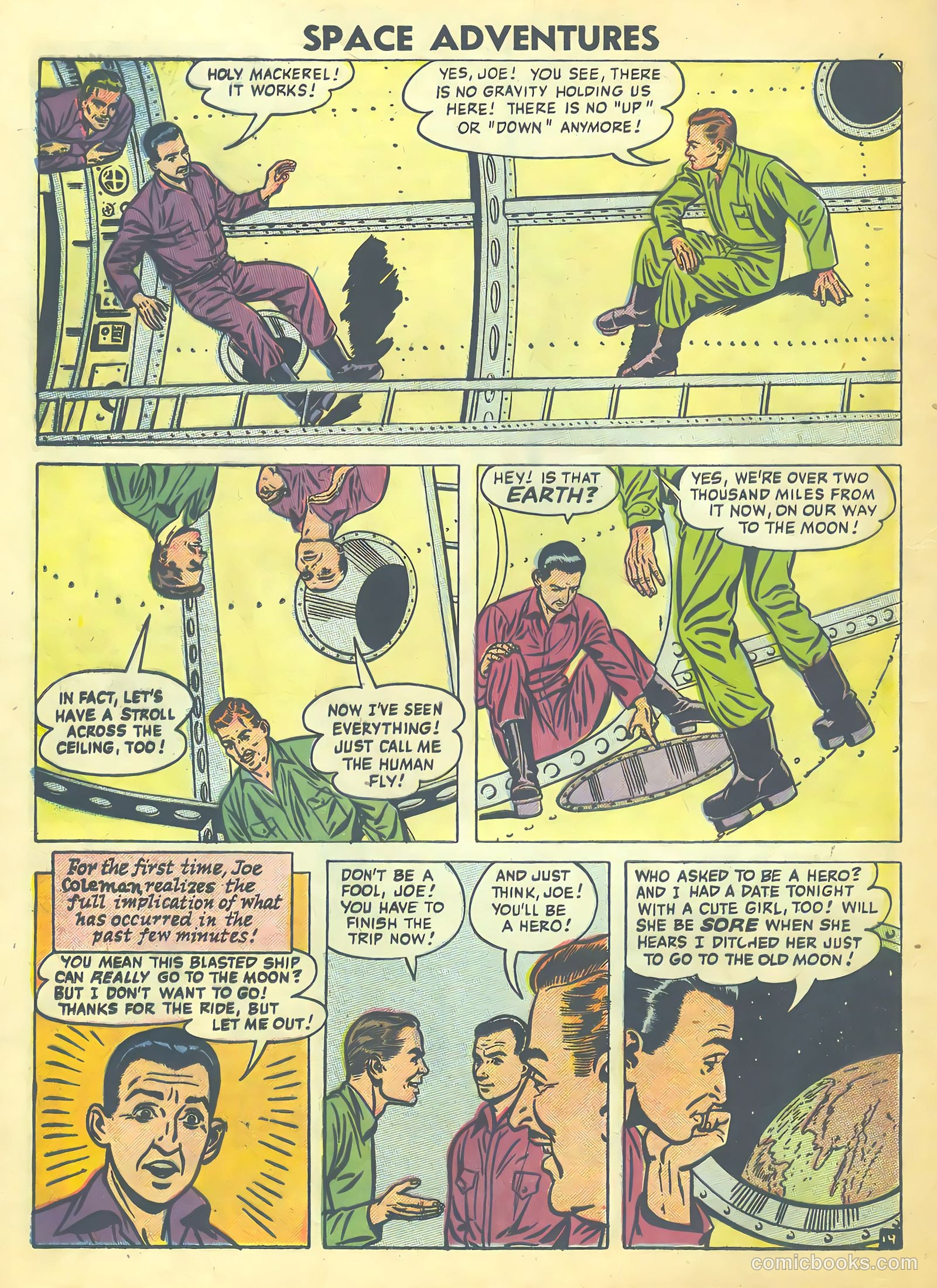 Space Adventures #23 (1958) — page 16 of 36