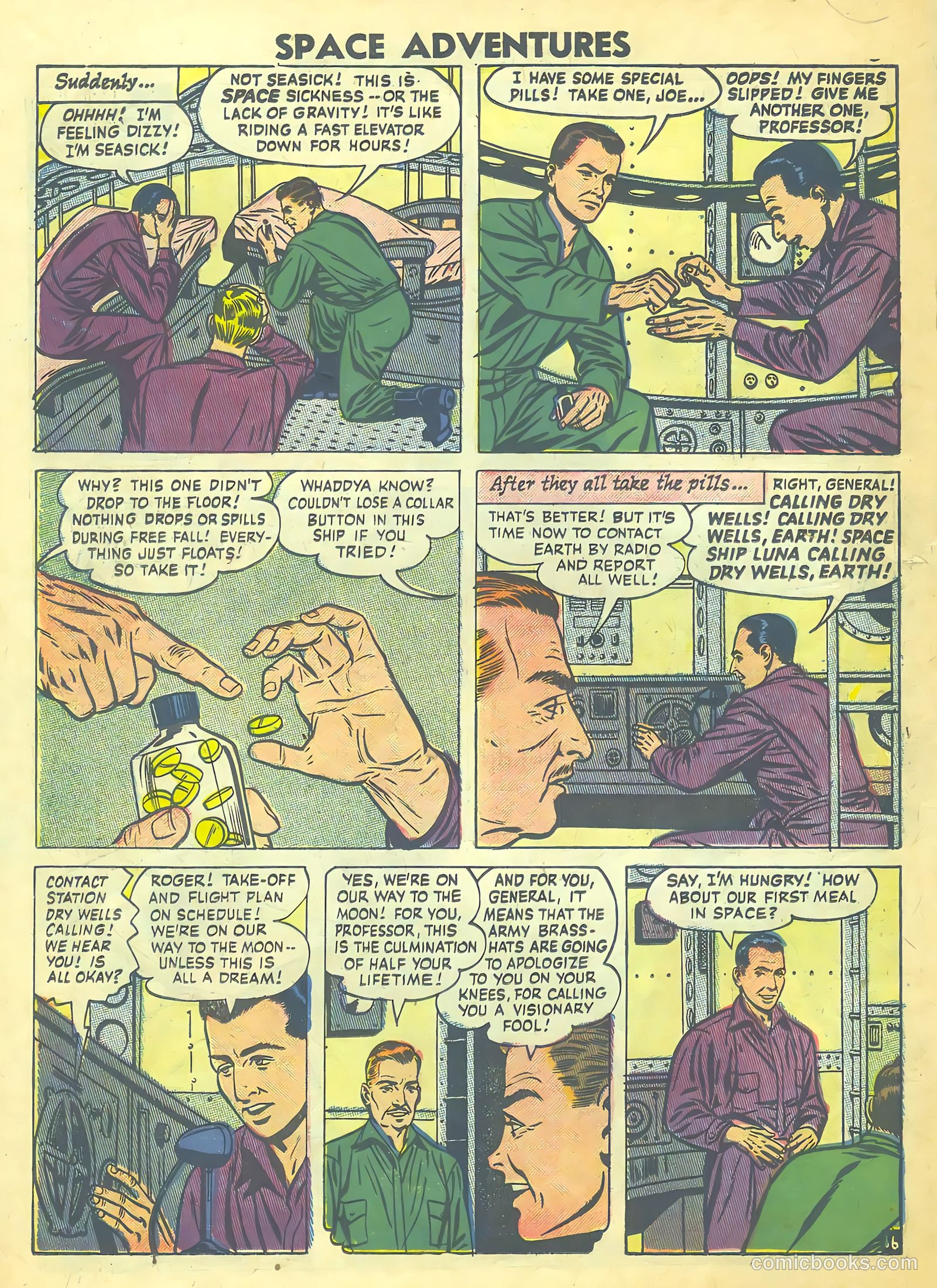 Space Adventures #23 (1958) — page 18 of 36