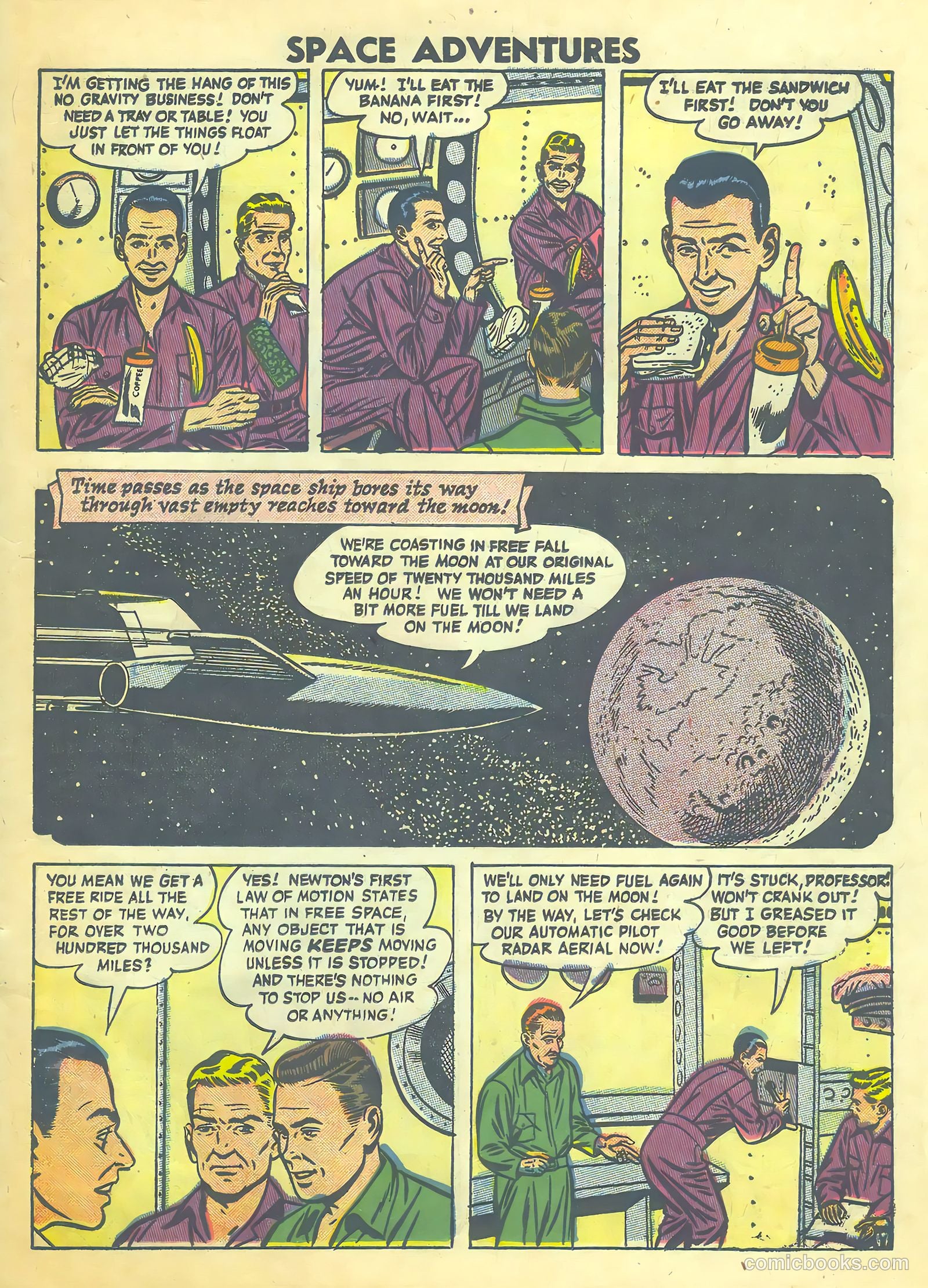 Space Adventures #23 (1958) — page 19 of 36