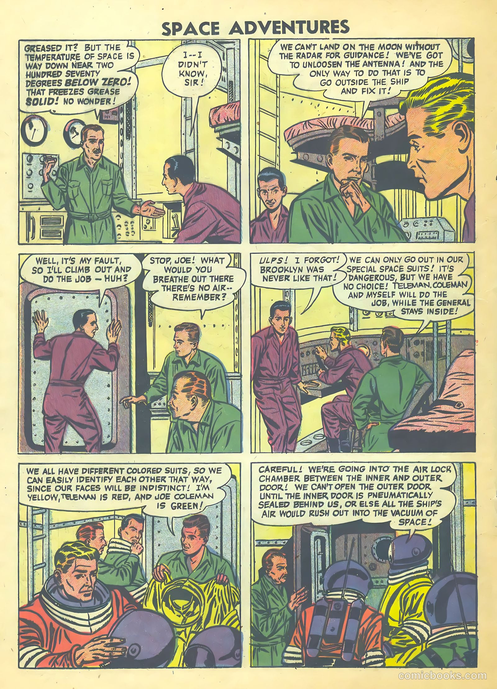 Space Adventures #23 (1958) — page 20 of 36
